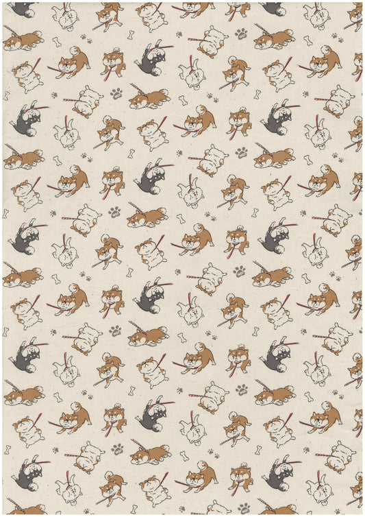 Funny Animal Strongwilled Shibas Oxford YPA-76020-1