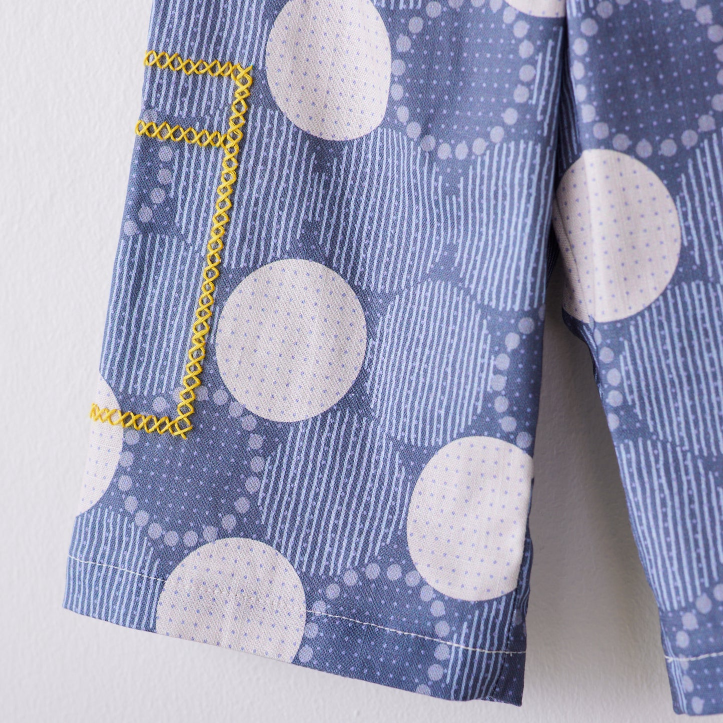Tenten Moyou Sashiko Print Dot Lightweight Canvas EYK-2000-3