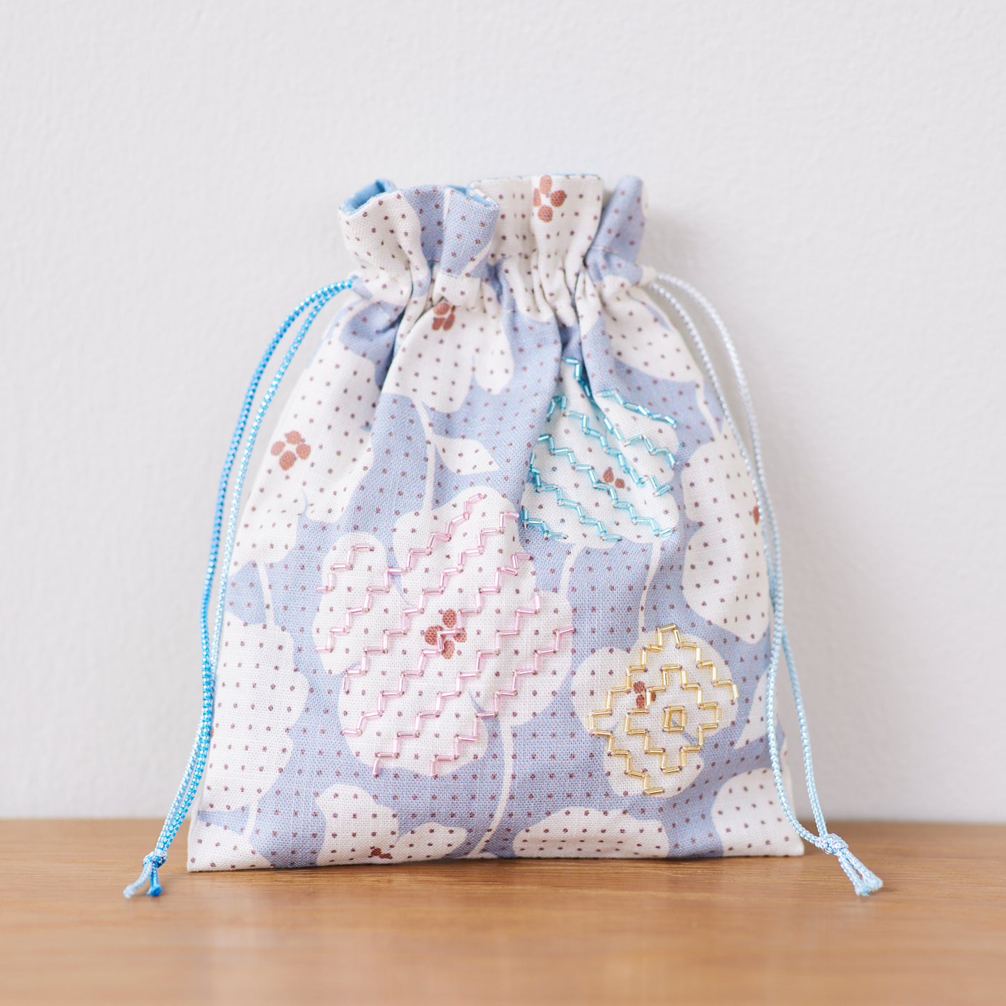 Tenten Moyou Sashiko Print Dot Lightweight Canvas EYK-2000-3
