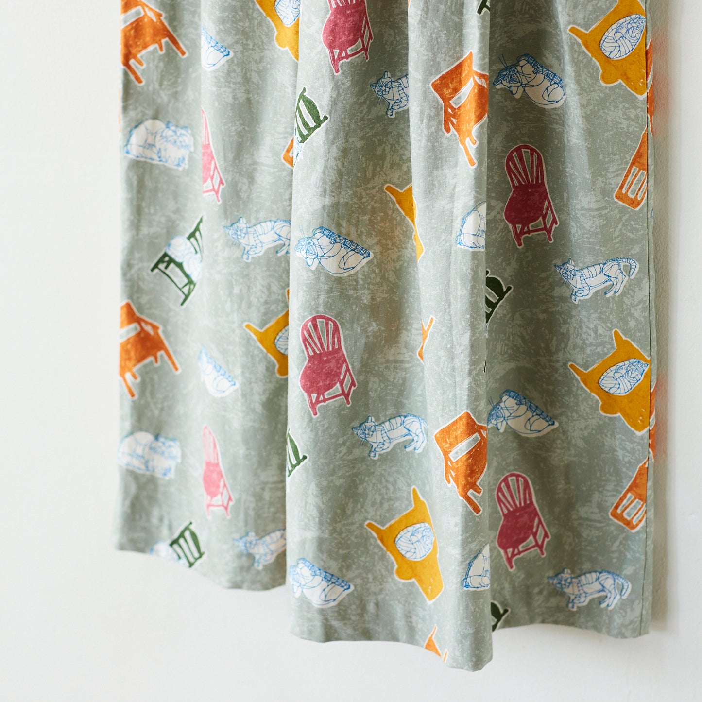 HAyU fabric CATLOAF Canvas EGX-7713-1