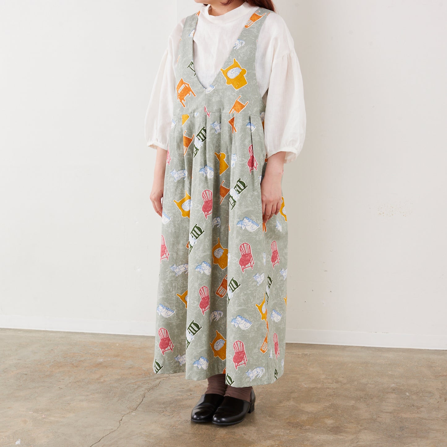 HAyU fabric CATLOAF Canvas EGX-7713-1