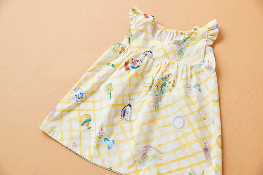 Paper Message Flower Vase Tablecloth Sheeting EGXA-8006-4