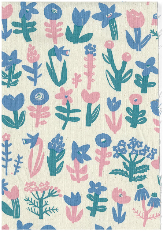 Linnea Flowers Cotton Oxford YKA-49000-2