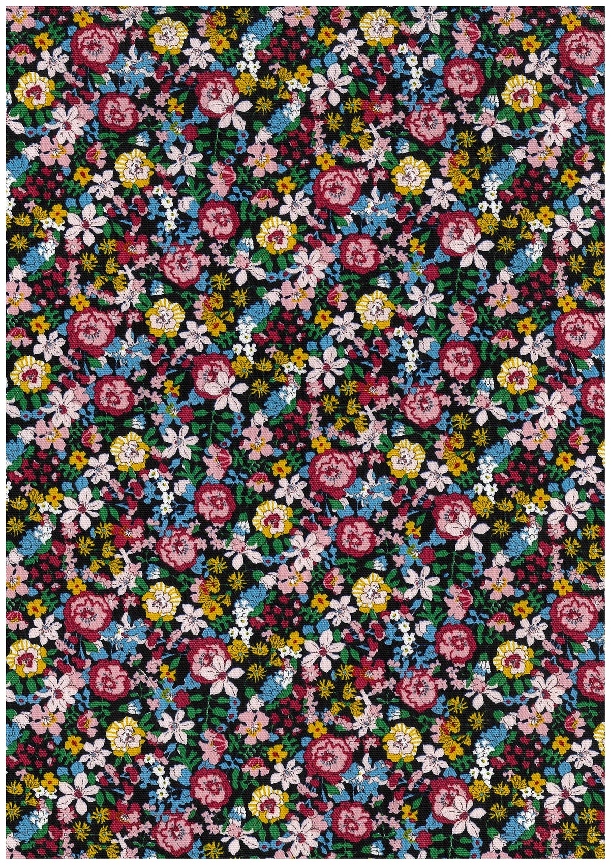 Dream Girl Flowers Cotton Oxford YKA-49010-2