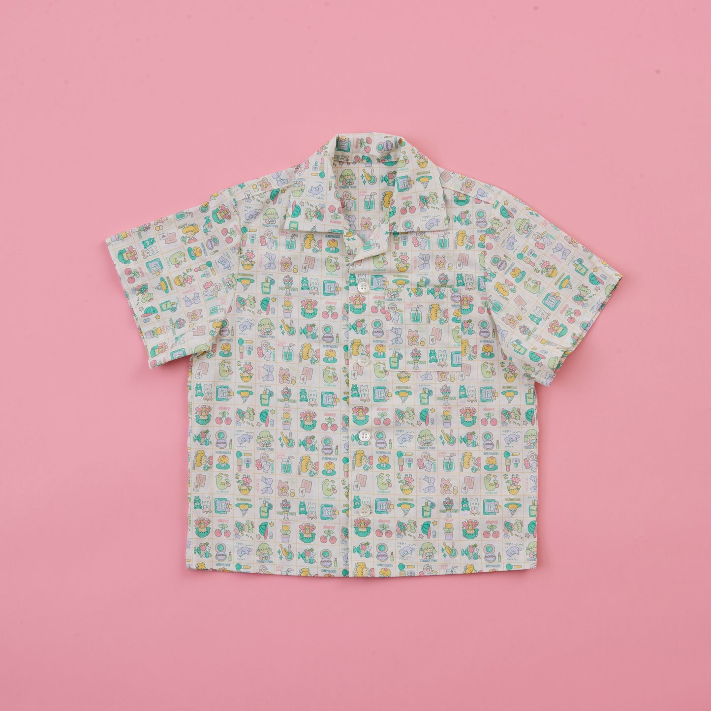 Momo-chan's Favorite Retro Lattice Pattern Sheeting YGA-59030-1