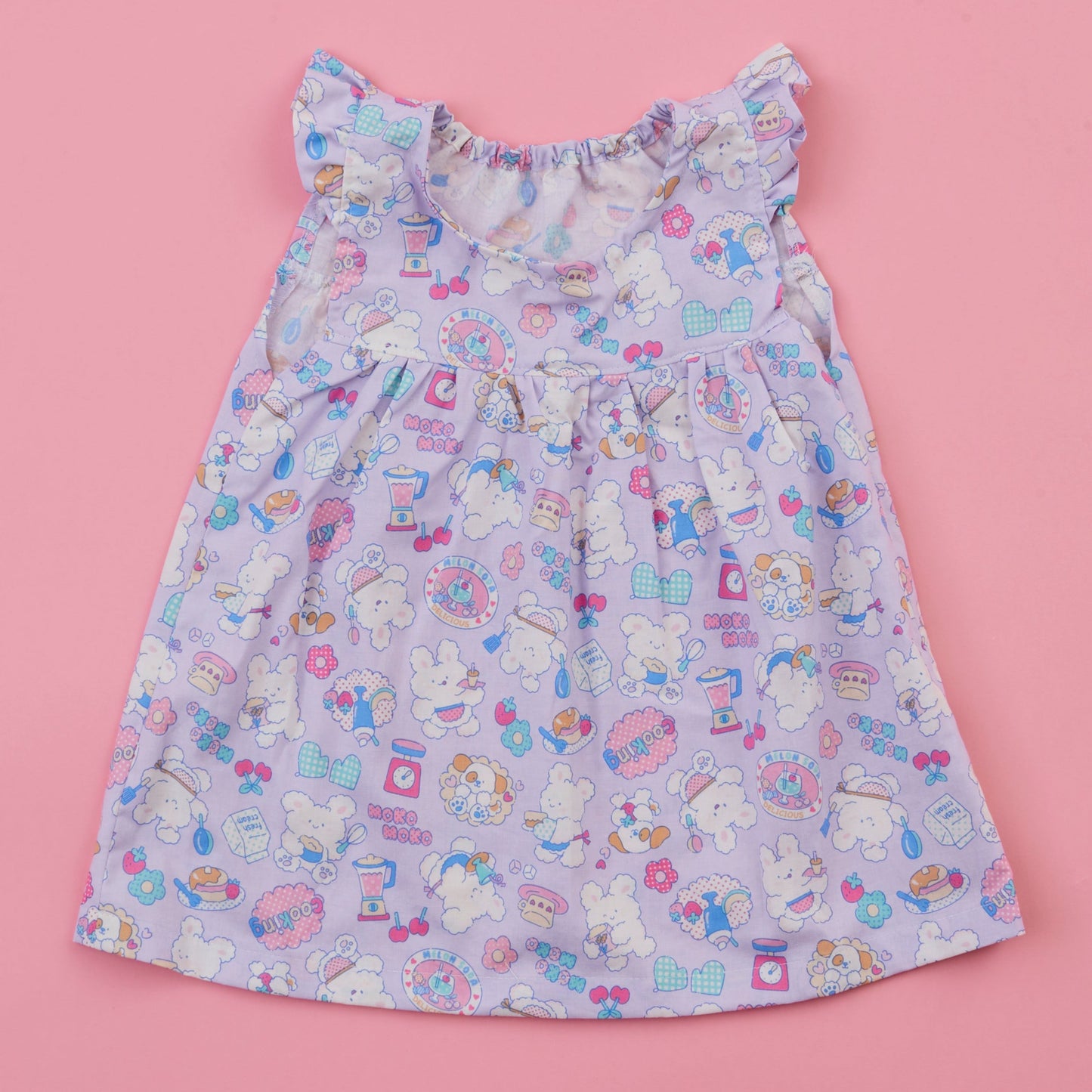 Momo-chan's Favorite Rabbit Pattern Sheeting YGA-59030-2