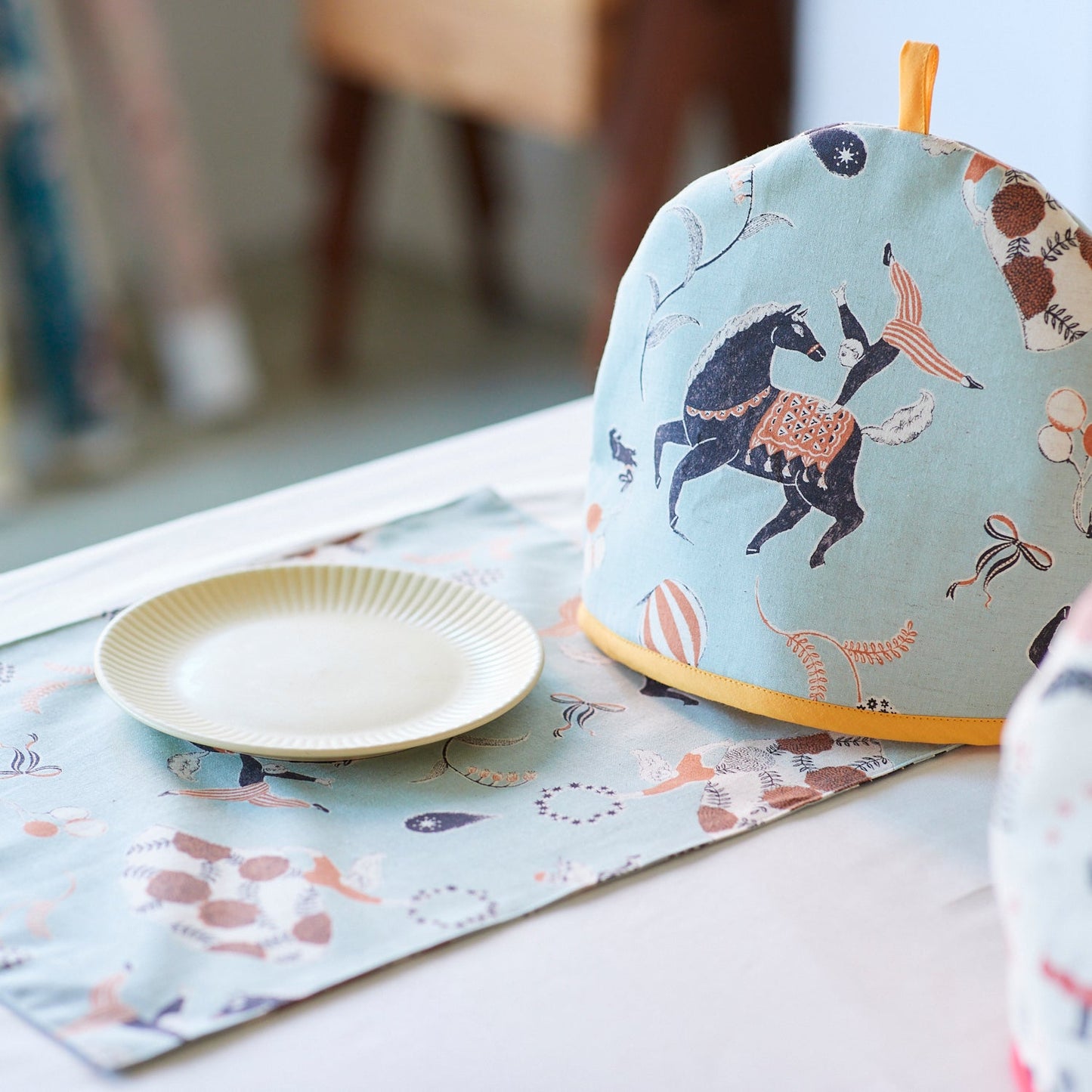 Sanae Sugimoto Circus Night Cotton Linen Sheeting
