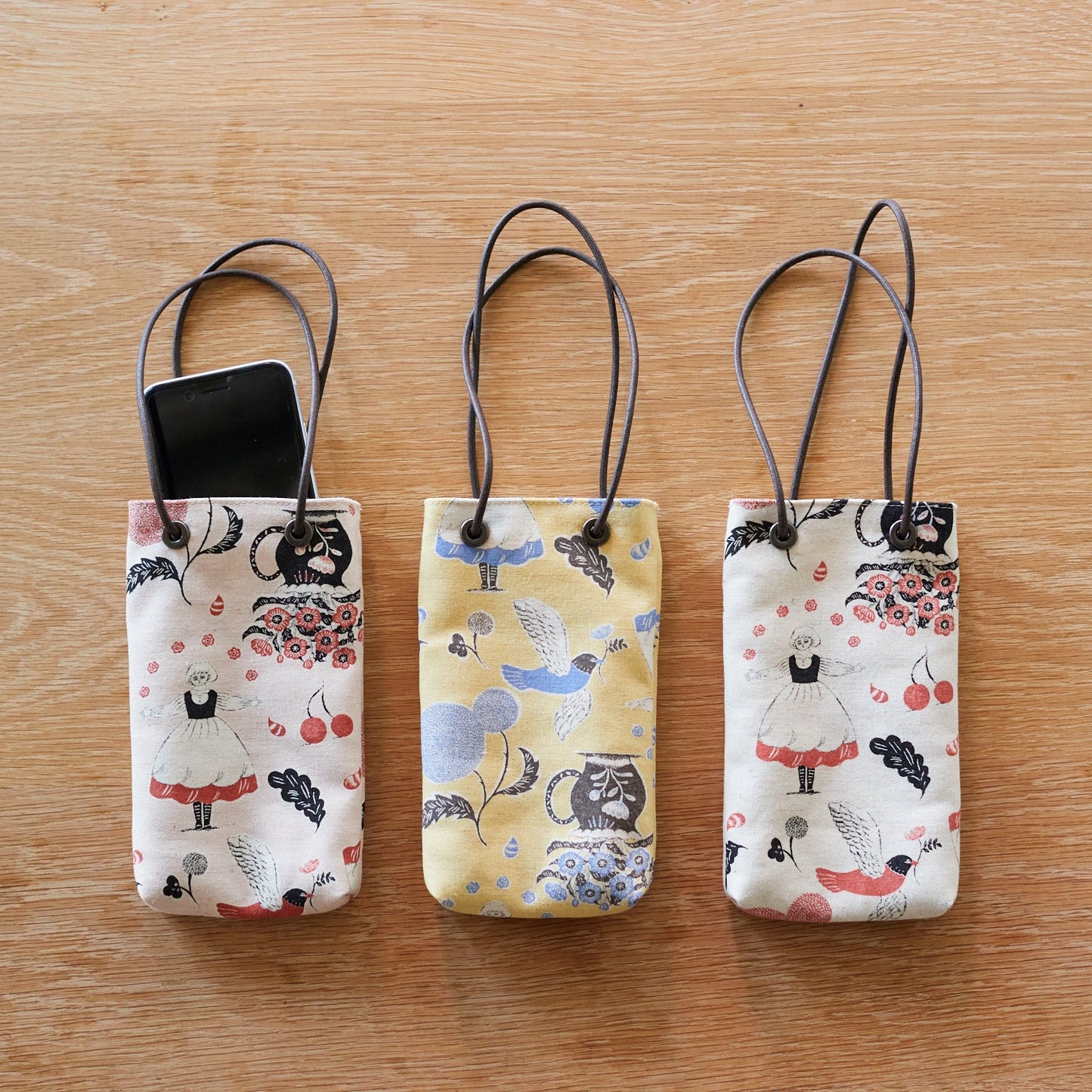 Sanae Sugimoto Humming Flower Cotton Linen Sheeting