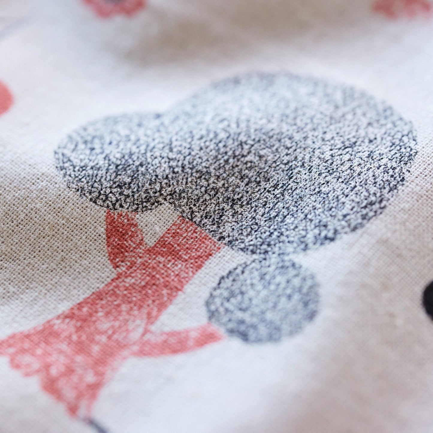 Sanae Sugimoto Humming Flower Cotton Linen Sheeting