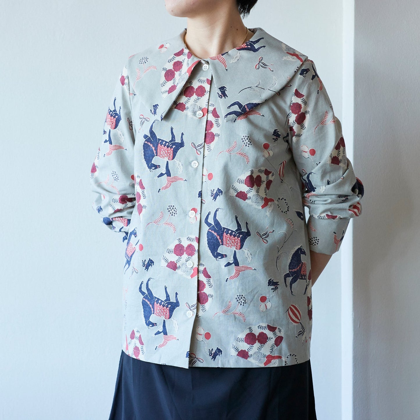 Sanae Sugimoto Circus Night Cotton Linen Sheeting