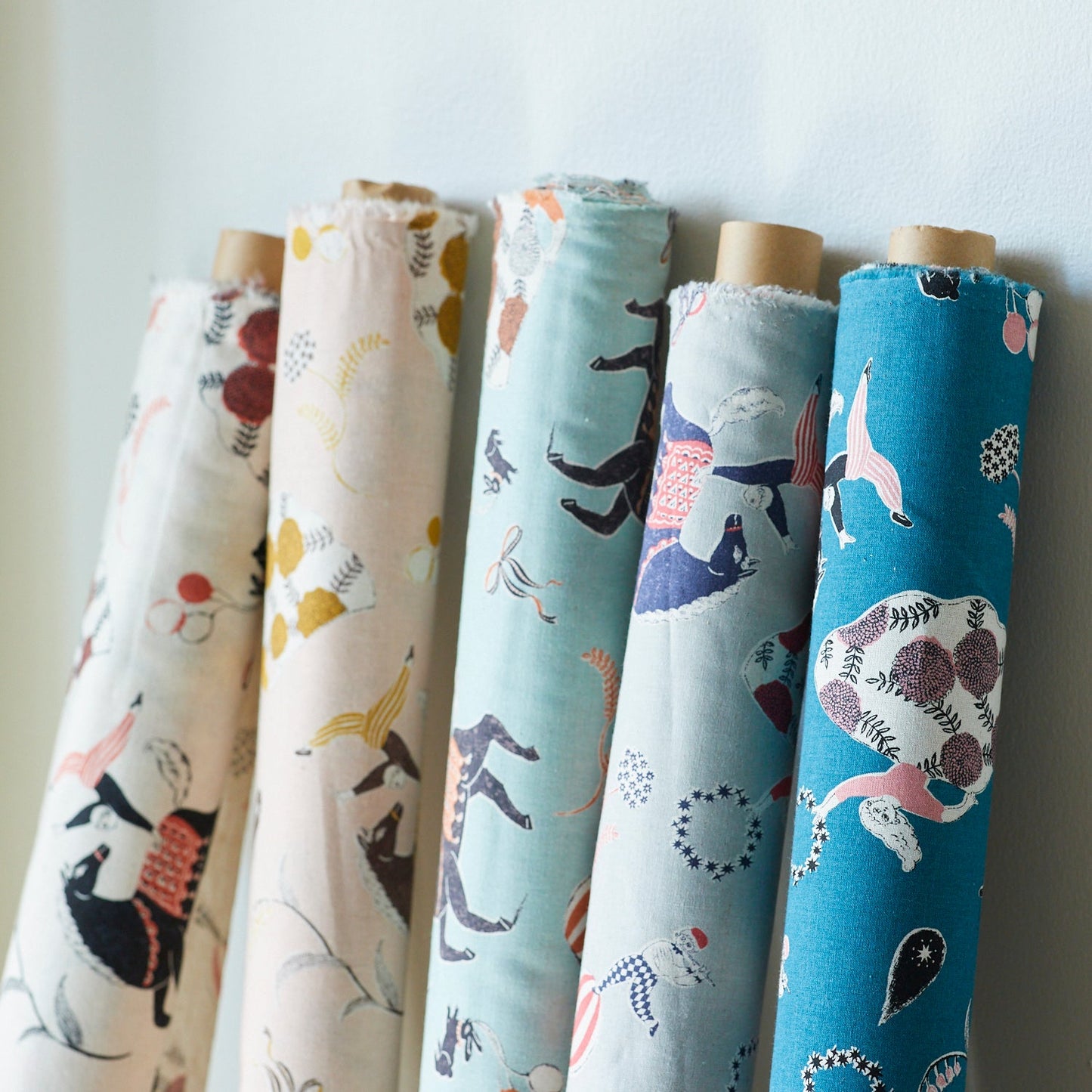Sanae Sugimoto Circus Night Cotton Linen Sheeting