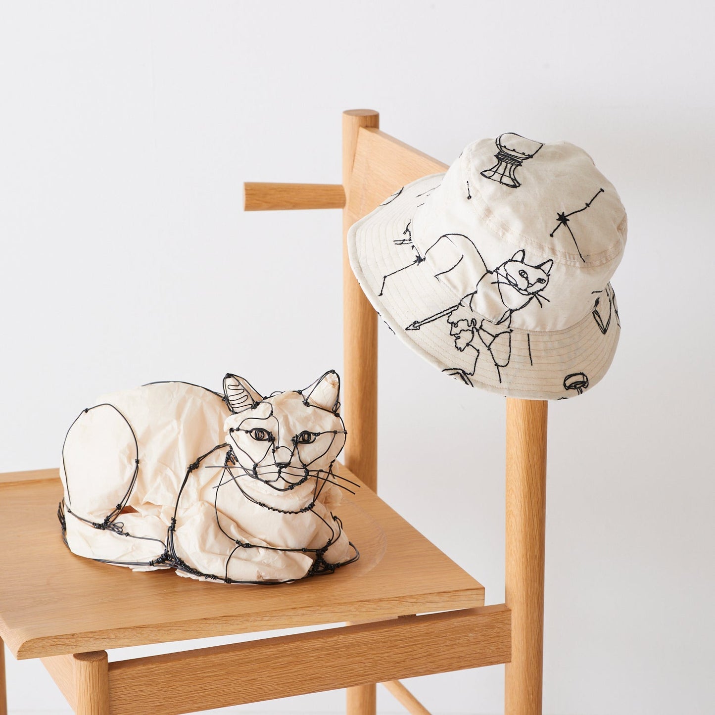 +HAyU fabric Signs of the Zodiac Embroidered Cotton Linen Sheeting