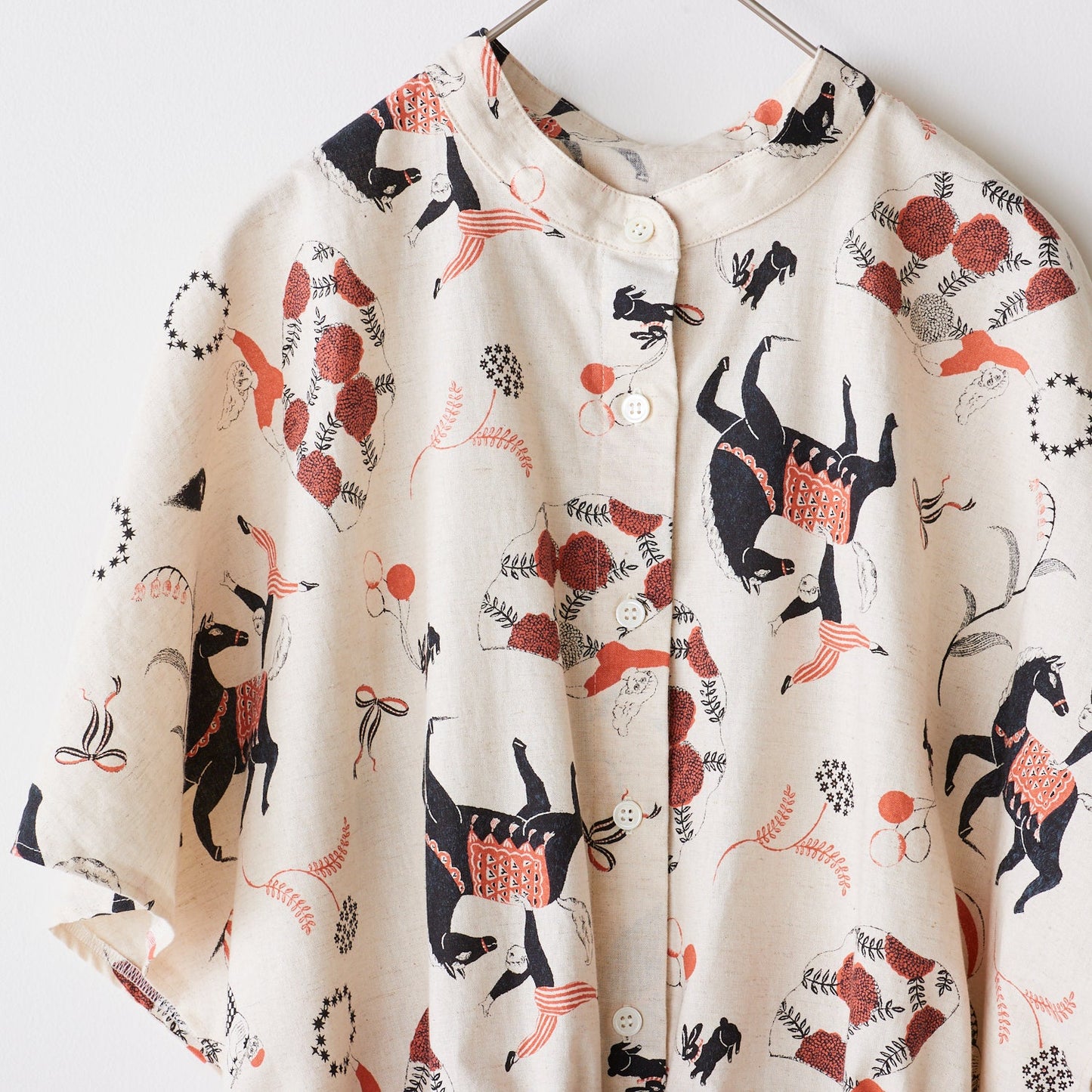 Sanae Sugimoto Circus Night Cotton Linen Sheeting