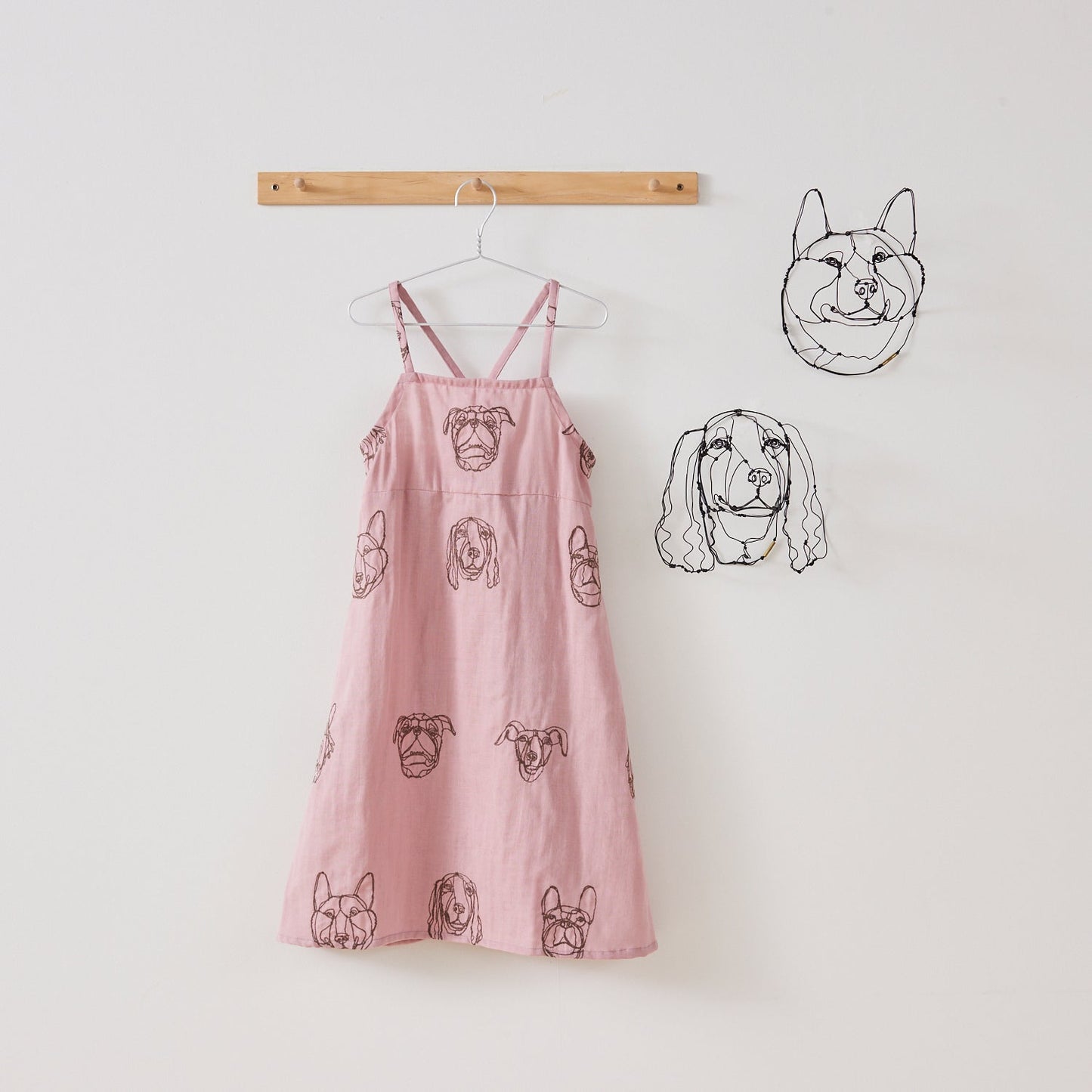 Hayu Fabric “Dogs EDouble Gauze