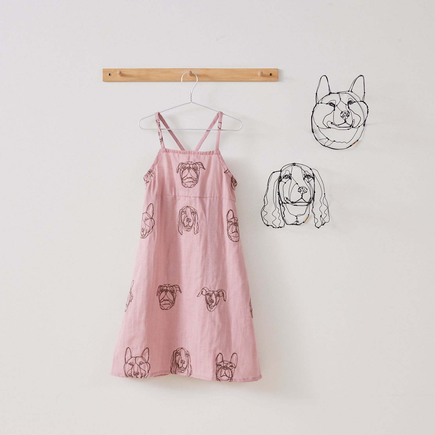 Hayu Fabric “Dogs EDouble Gauze