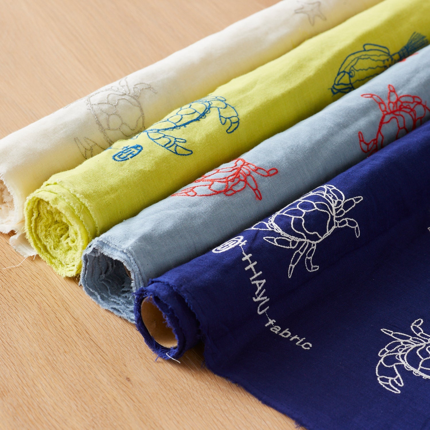 Hayu Fabric “Crab EDouble Gauze