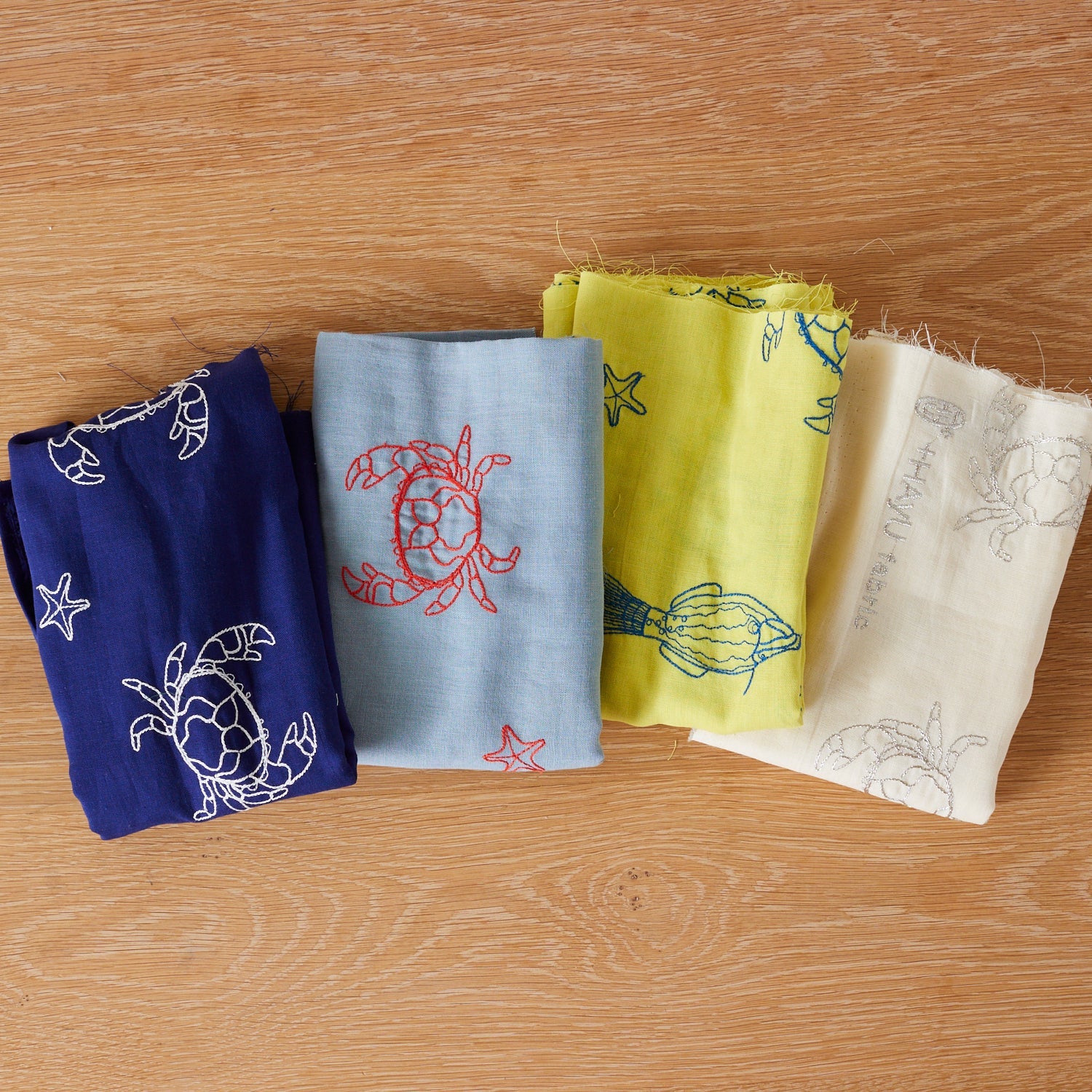 Hayu Fabric “Crab EDouble Gauze