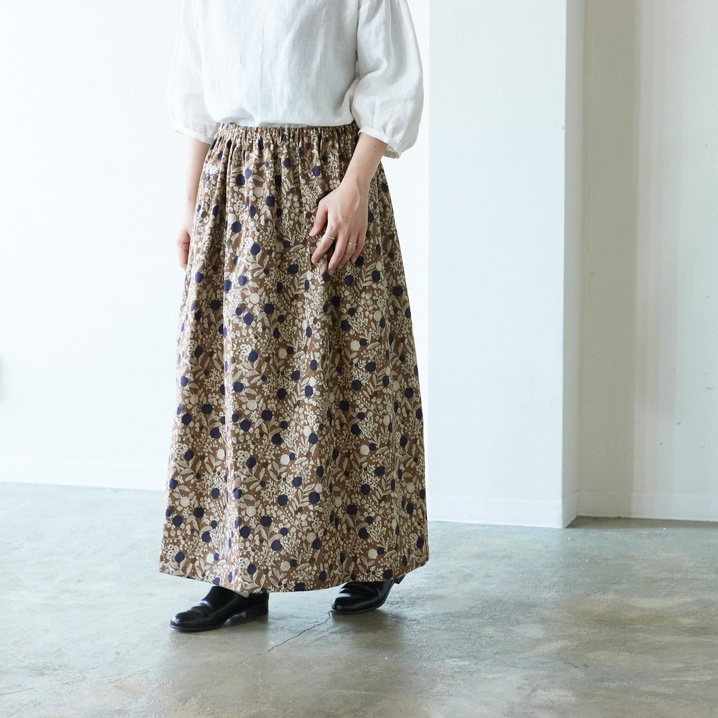 echino Plum Linen Cotton Canvas