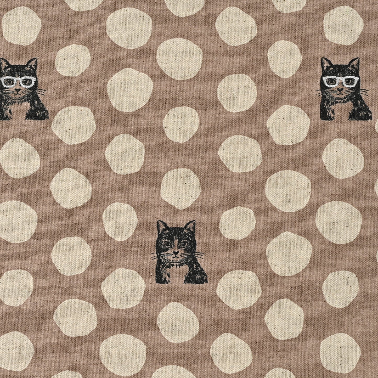 echino Cat Cotton Linen Canvas EYX-90000-900