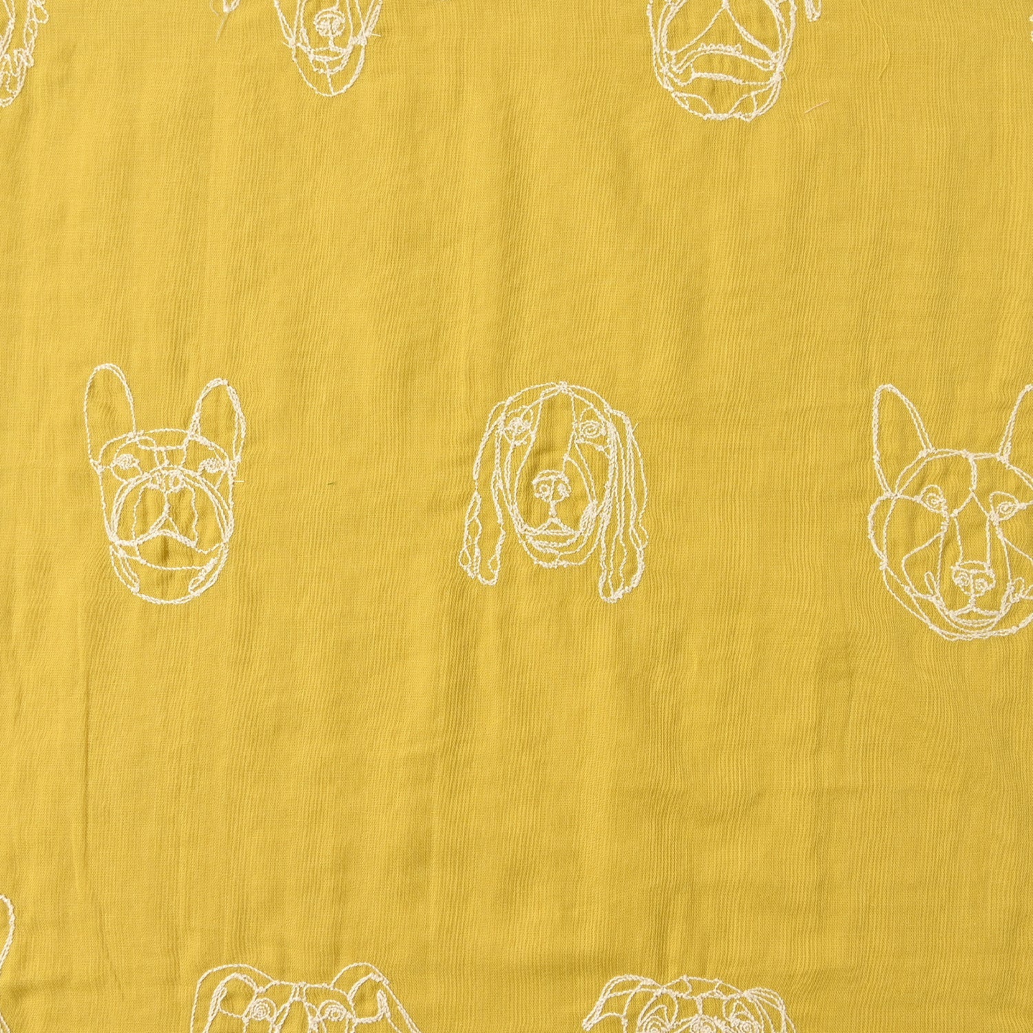 Hayu Fabric “Dogs EDouble Gauze
