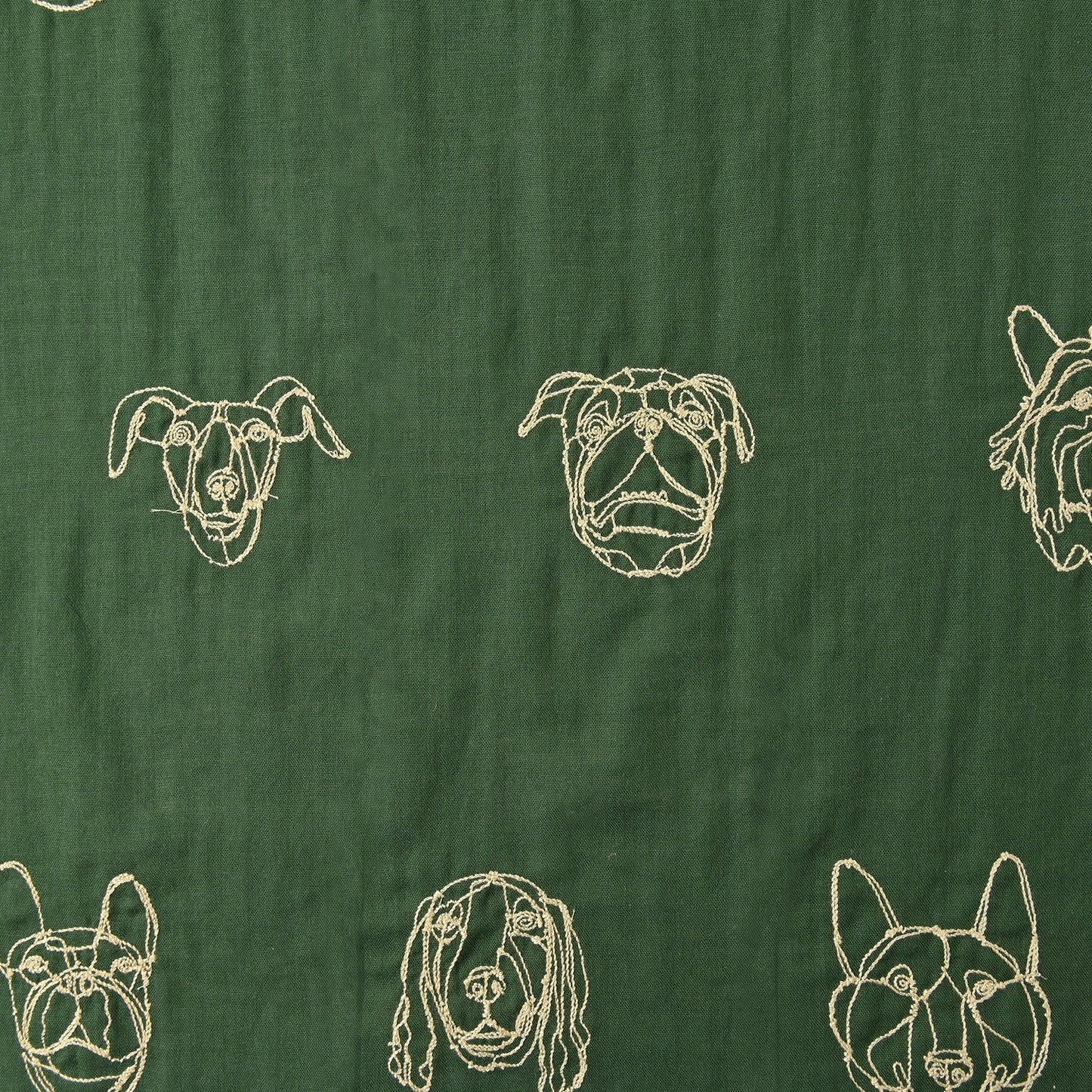 Hayu Fabric “Dogs EDouble Gauze