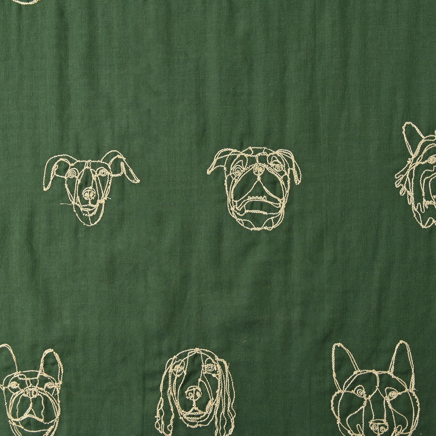 Hayu Fabric “Dogs EDouble Gauze