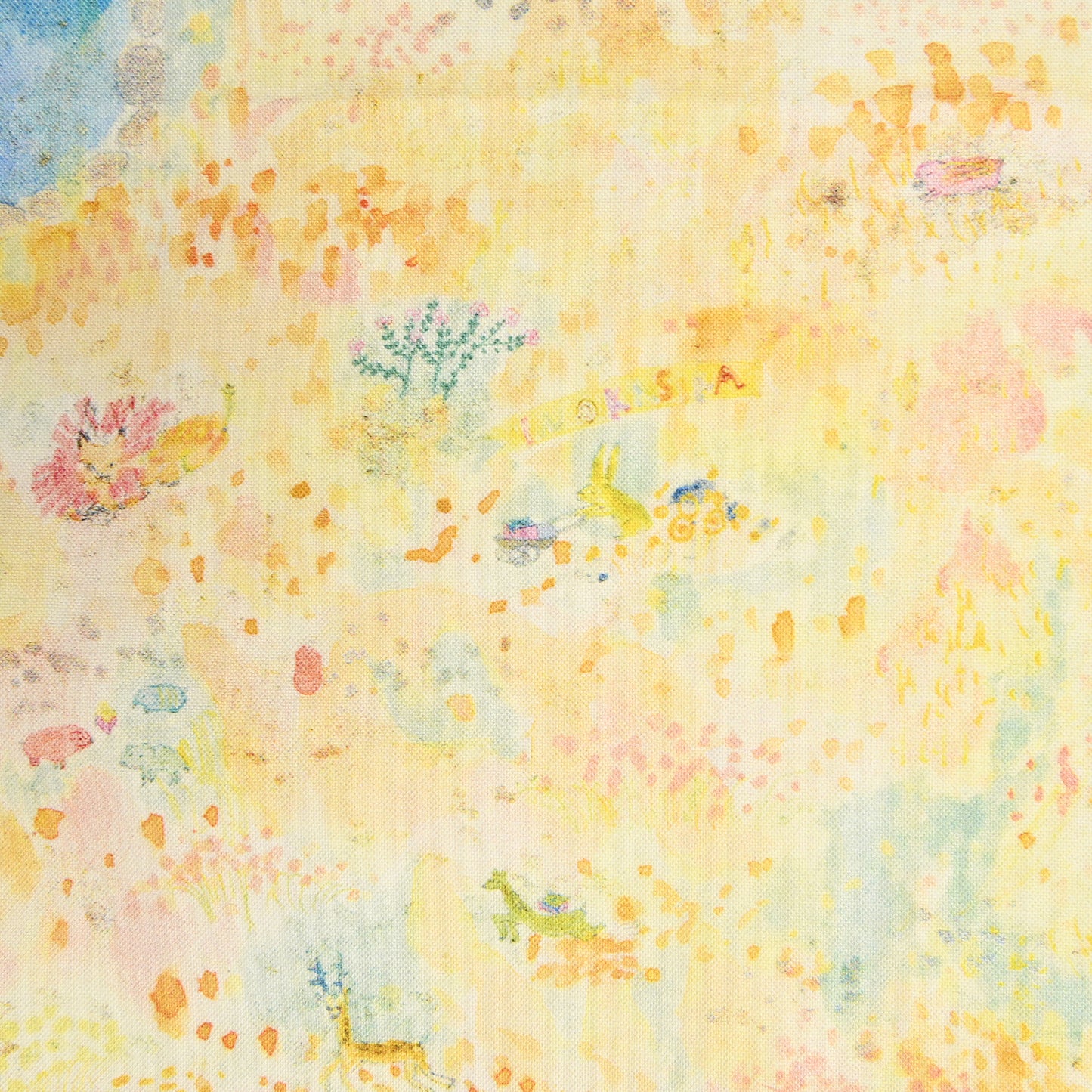 Paper Message “Zoo” Muslin, Sheeting