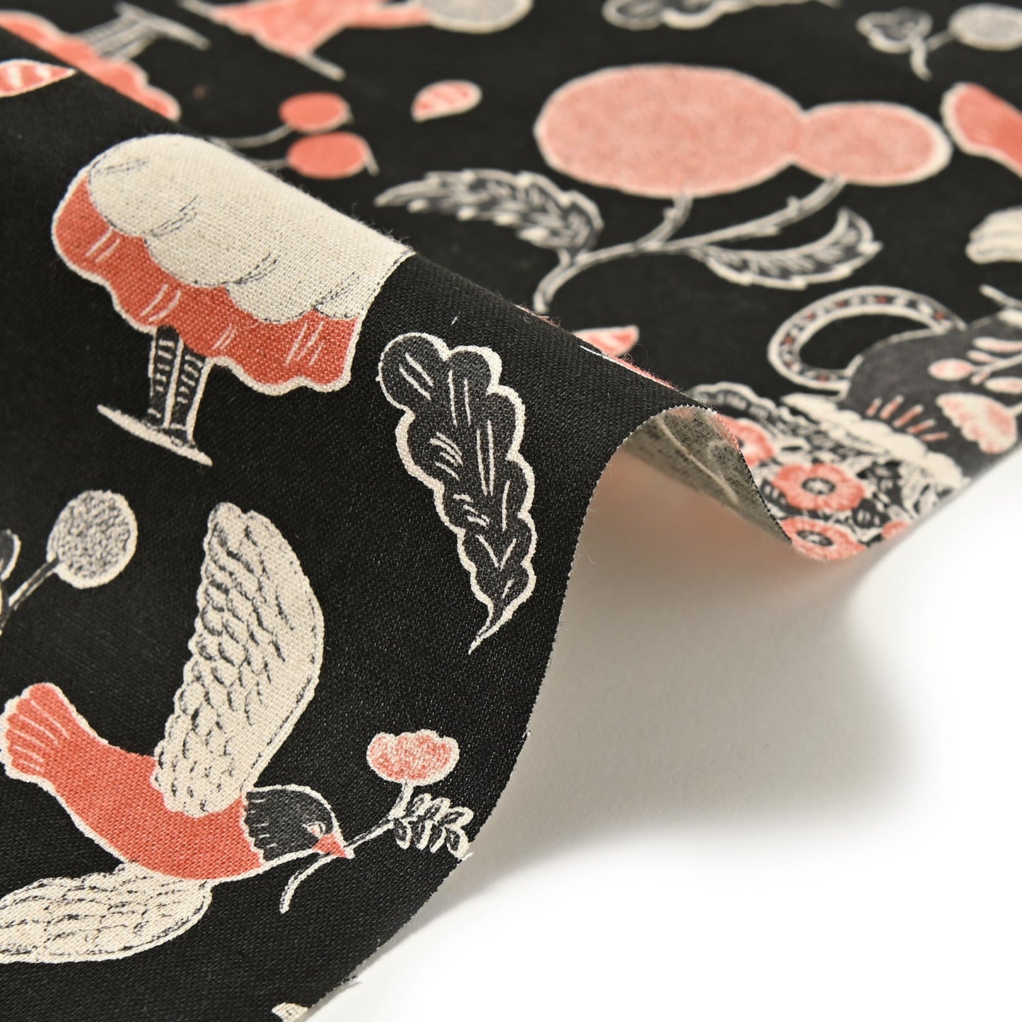 Sanae Sugimoto Humming Flower Cotton Linen Sheeting
