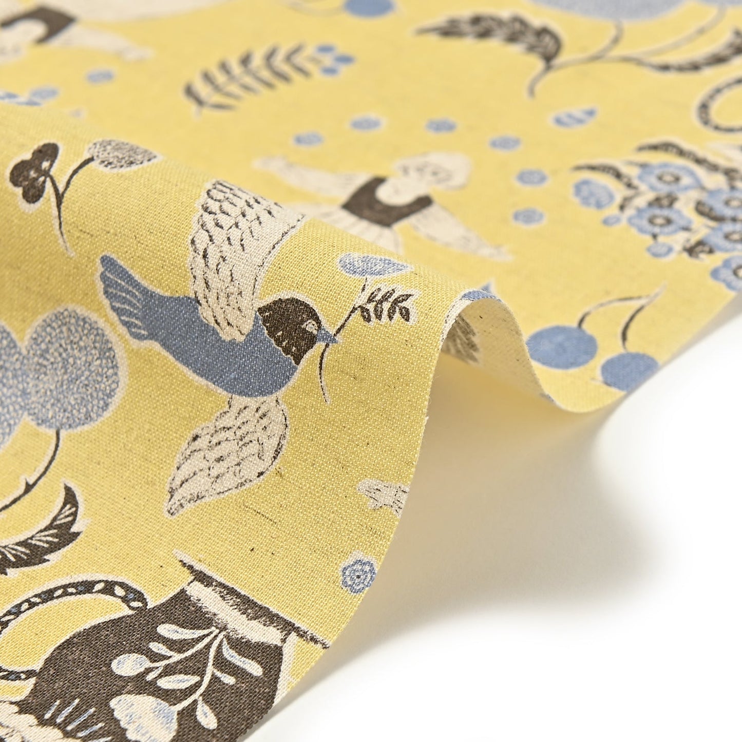 Sanae Sugimoto Humming Flower Cotton Linen Sheeting