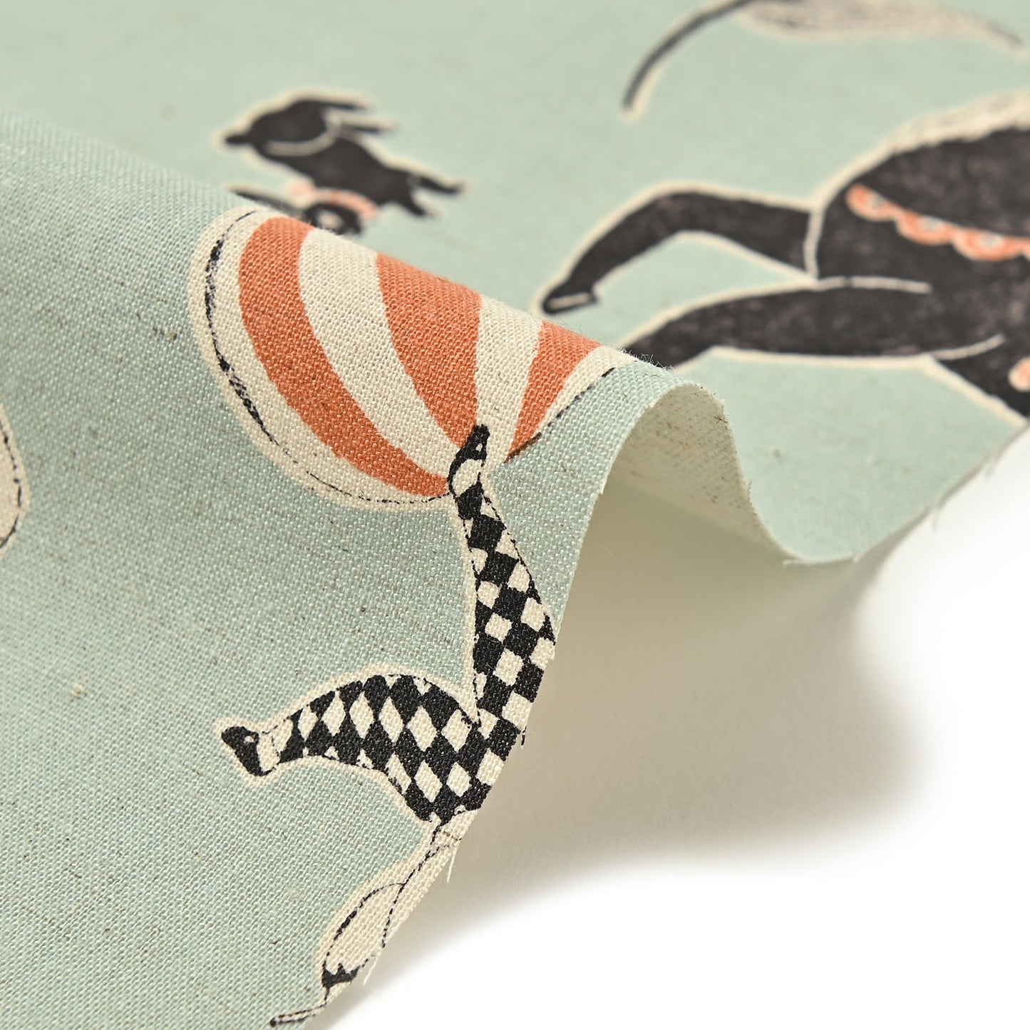 Sanae Sugimoto Circus Night Cotton Linen Sheeting