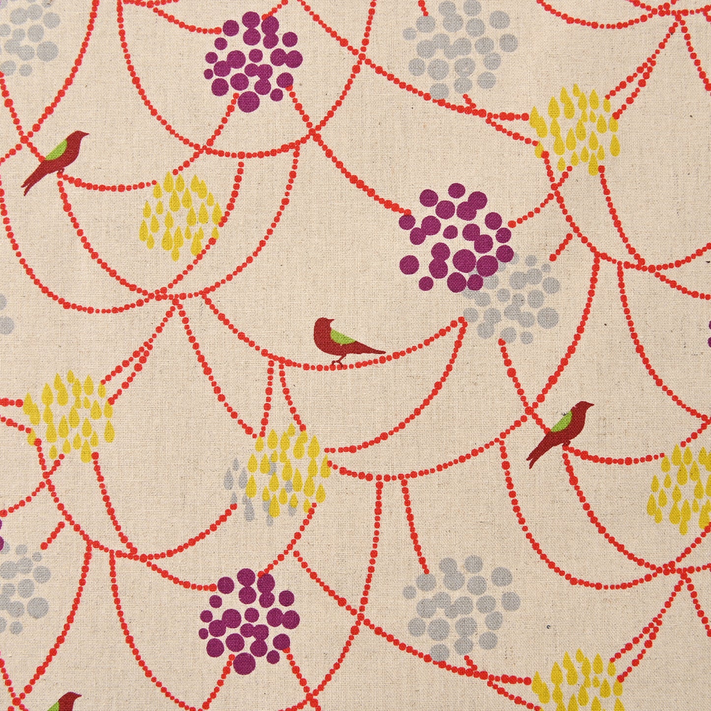 echino Bird to Hang Cotton Linen Canvas EKX-90300-301