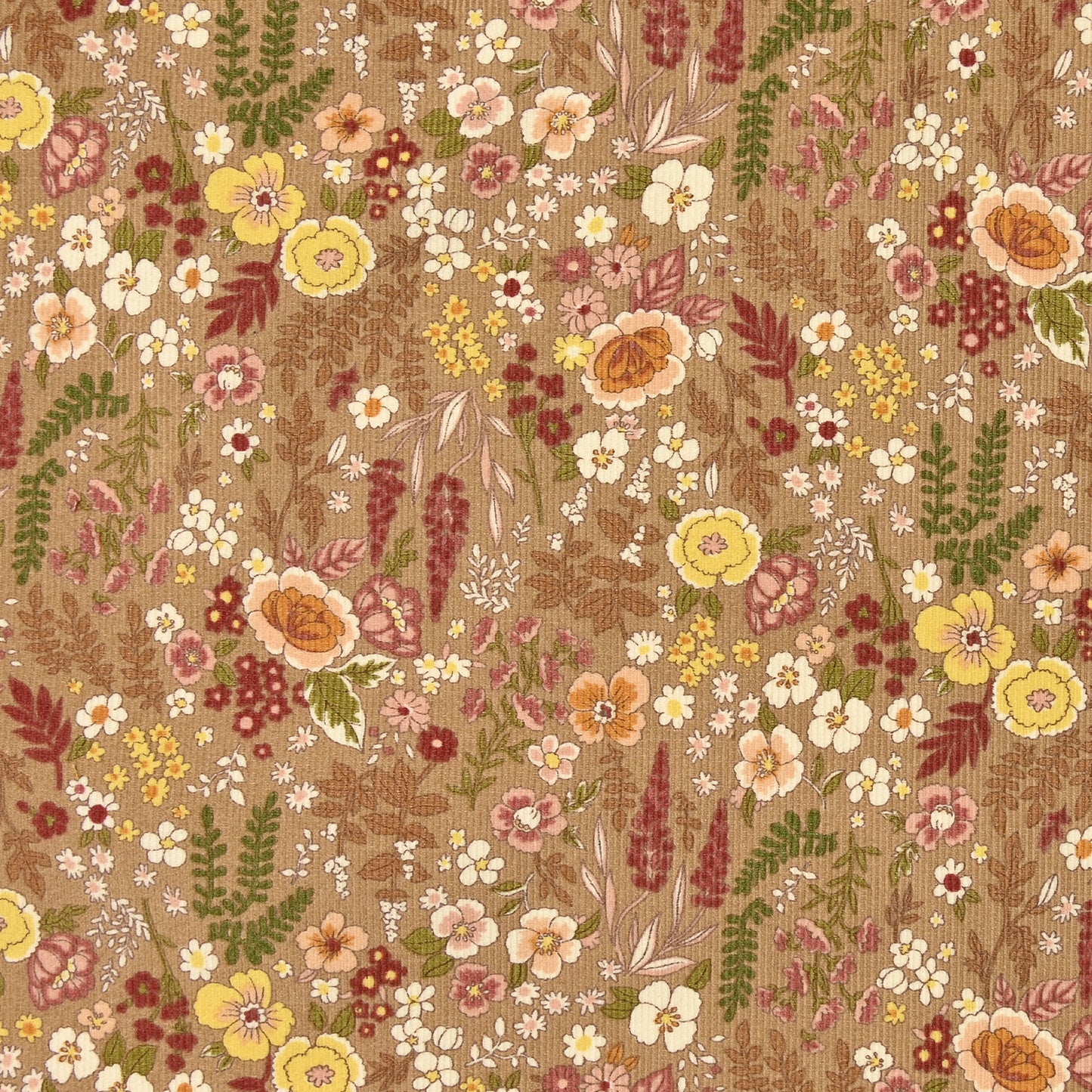 Flower Corduroy NFA-67610-611