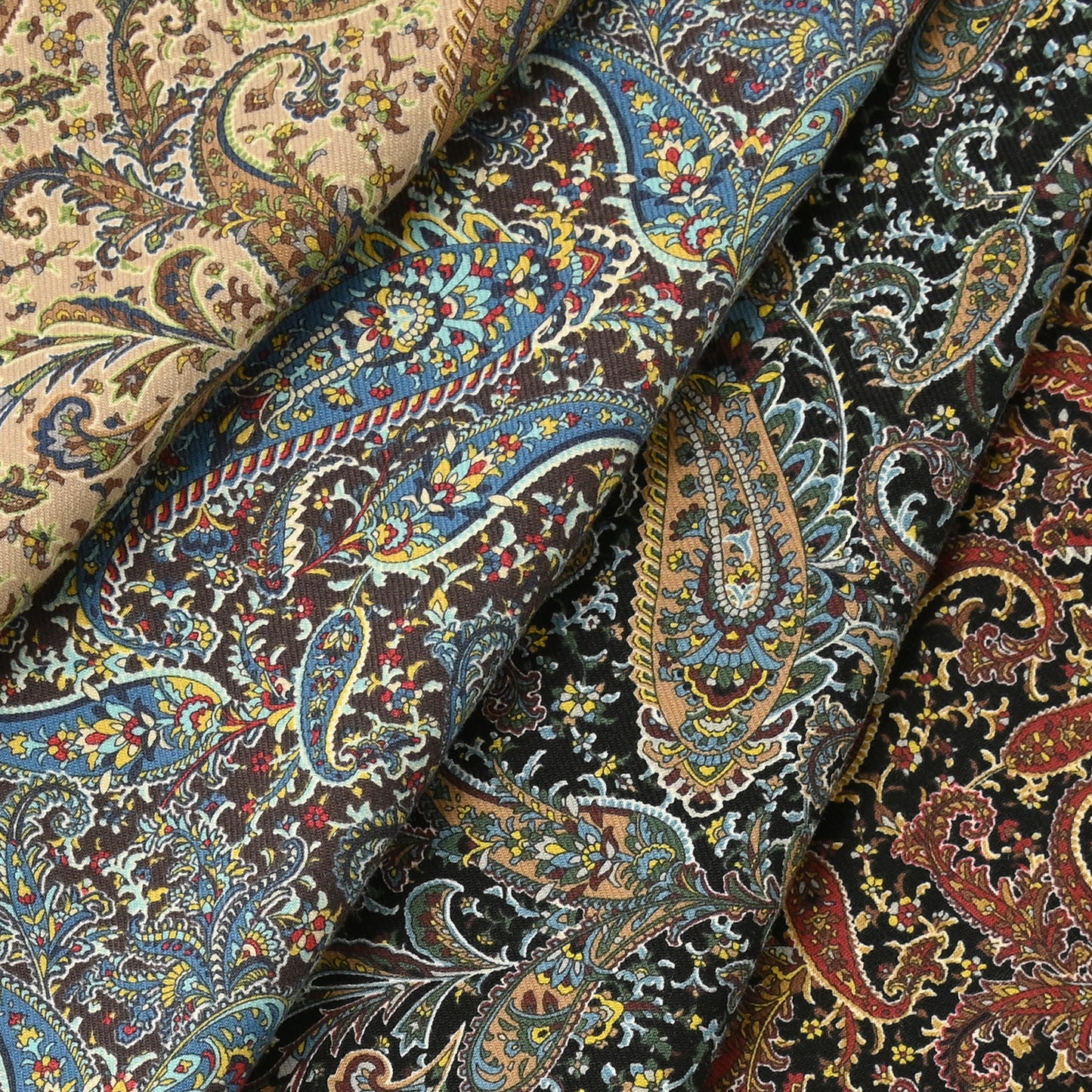 Paisley Light Brushed Viyella AG Coating NFA-67660-662