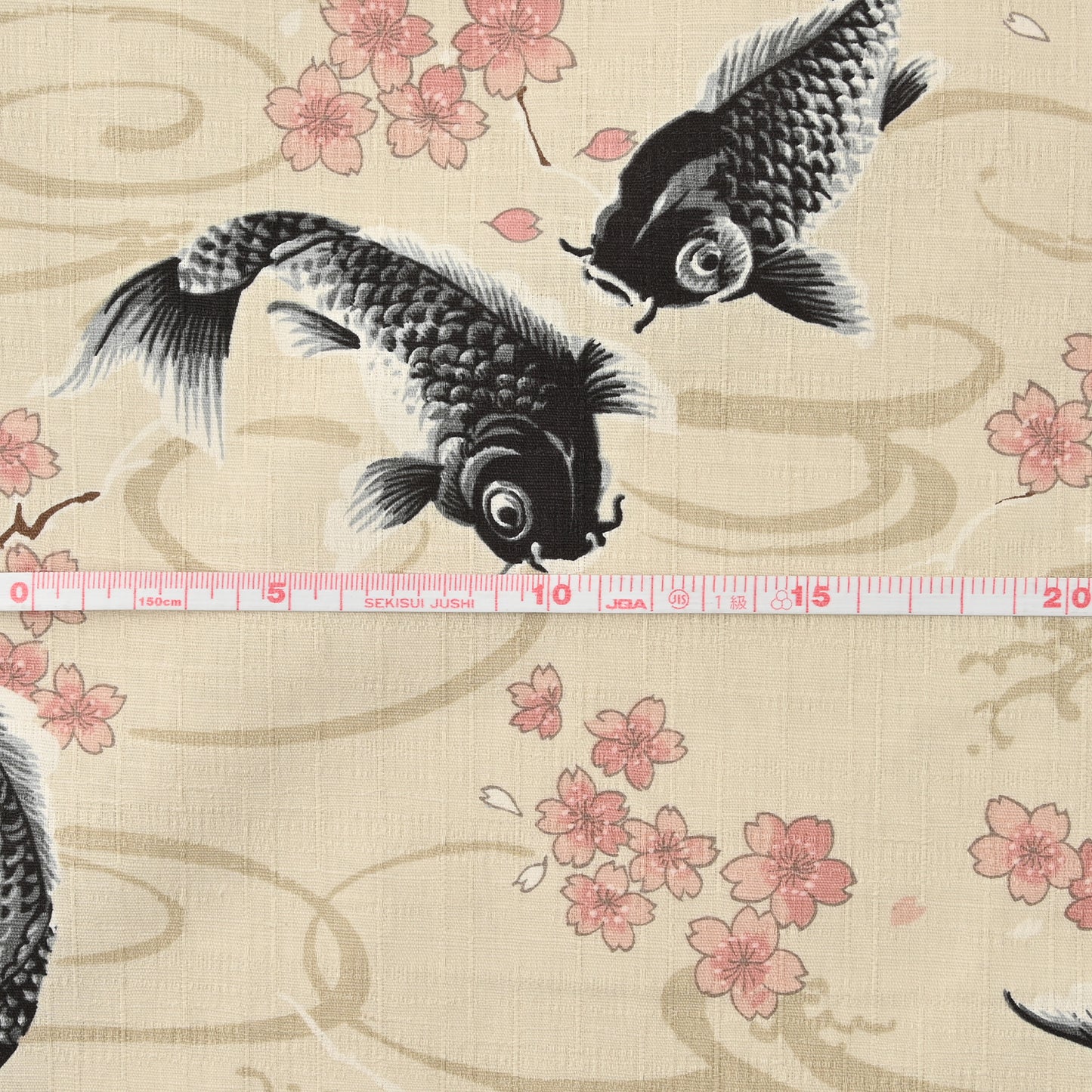 Todoroki Koi Carp Dobby Cloth YGA-49110-1