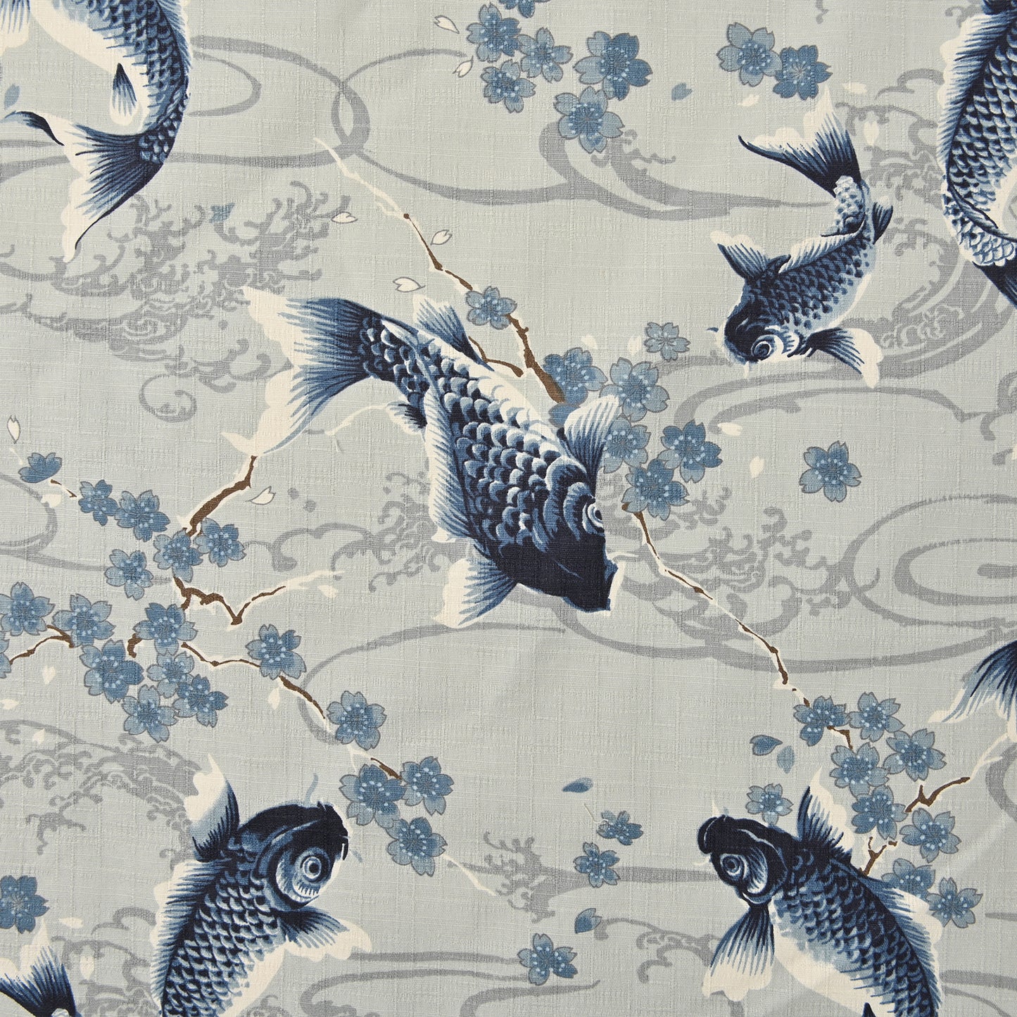 Todoroki Koi Carp Dobby Cloth YGA-49110-1