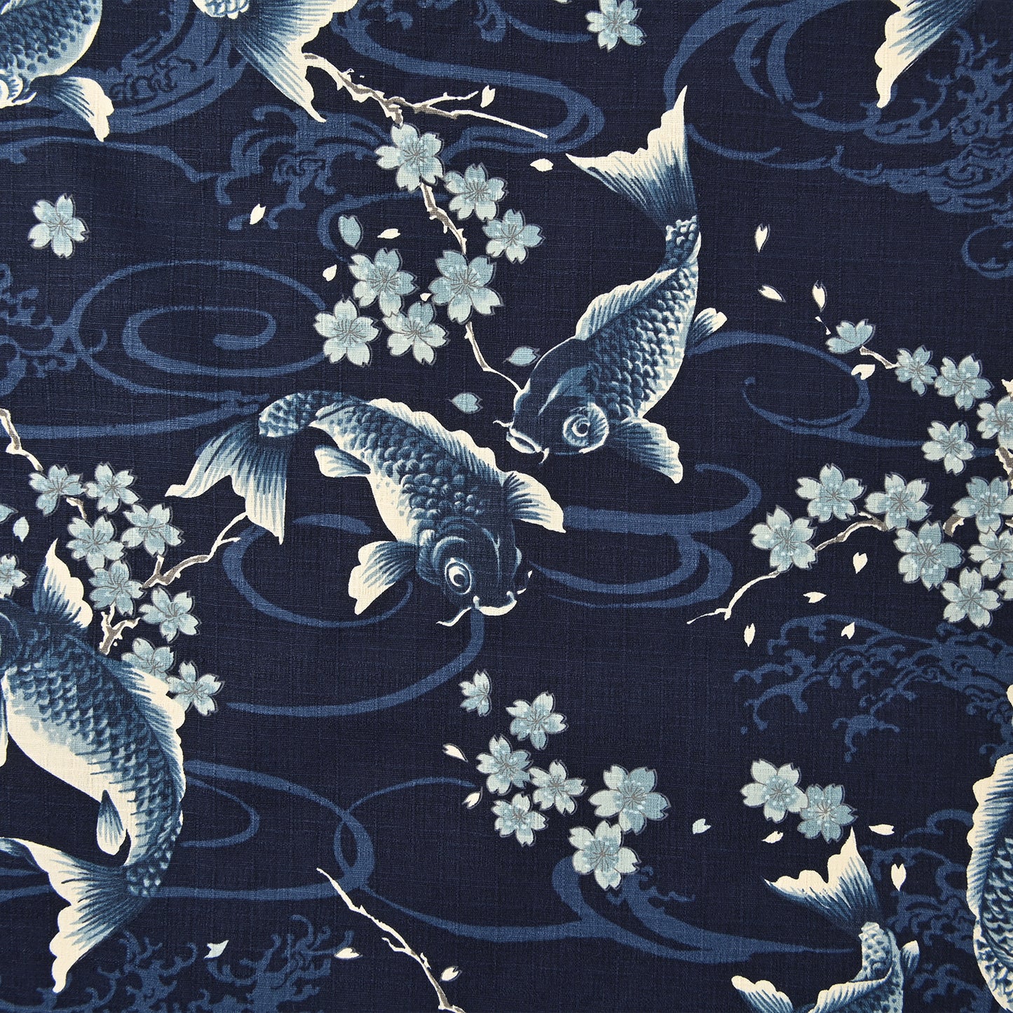 Todoroki Koi Carp Dobby Cloth YGA-49110-1