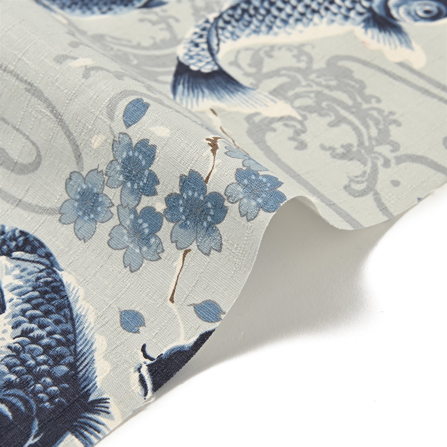 Todoroki Koi Carp Dobby Cloth YGA-49110-1