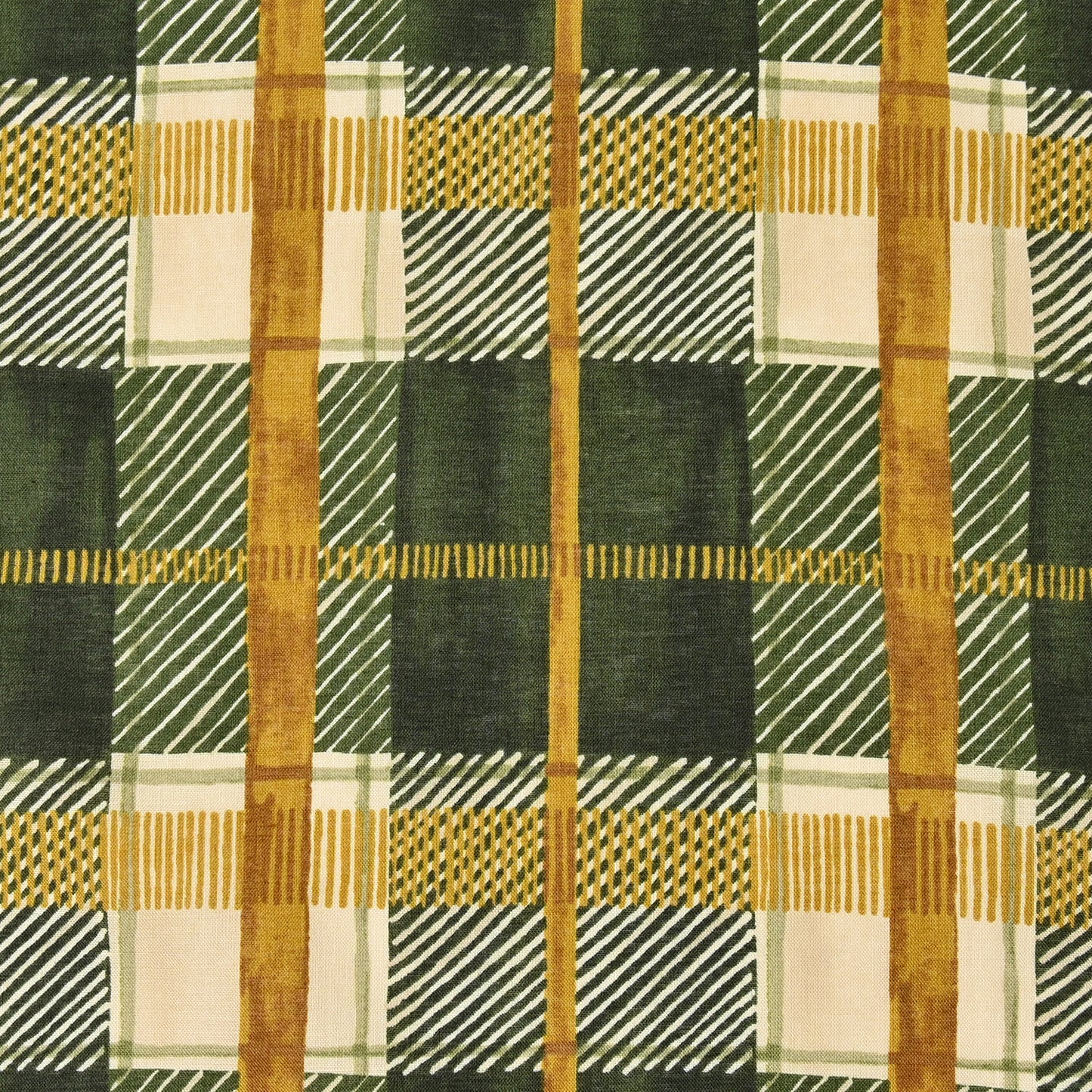 Check Check Check Poplin YGA-56010-1