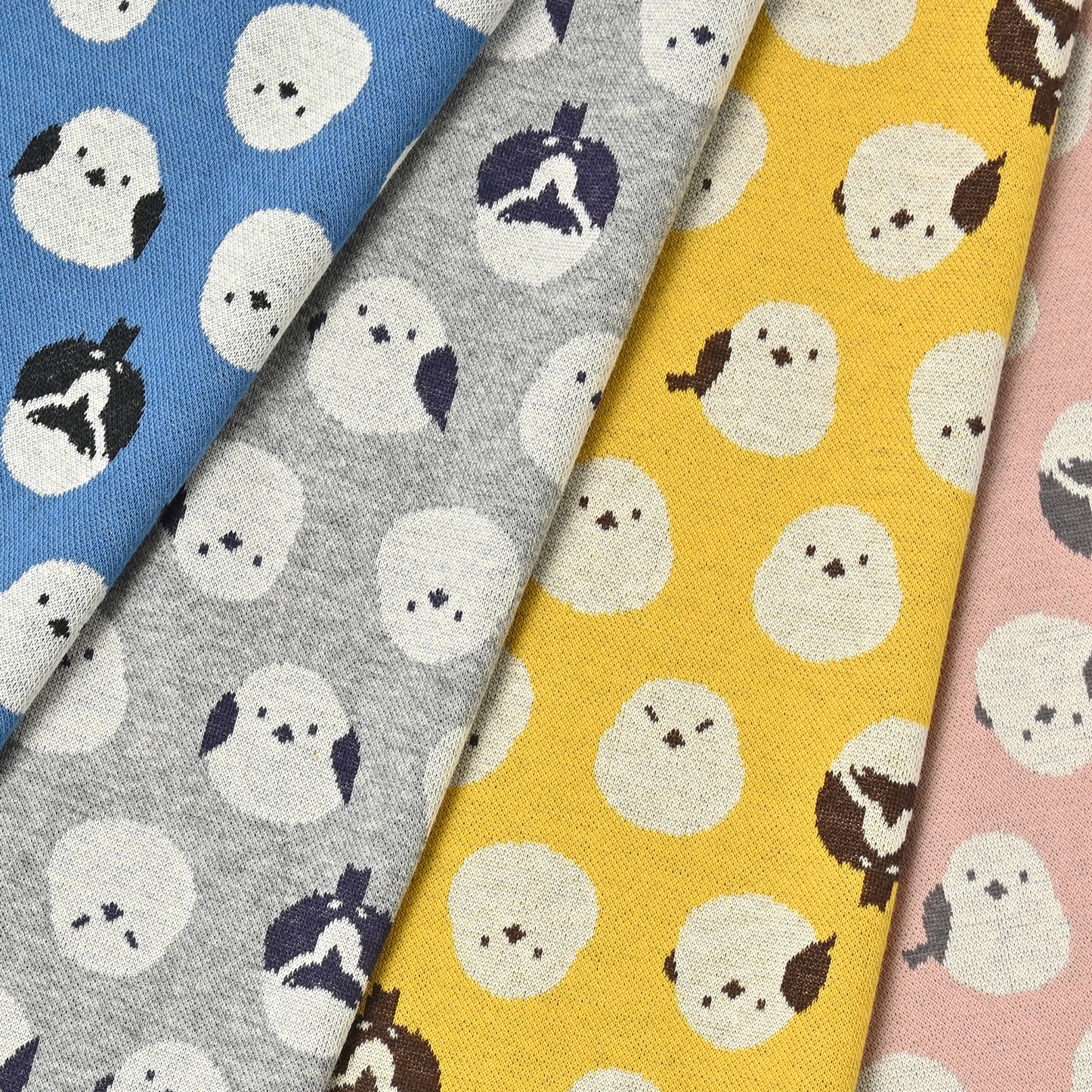 Knit Jacquard Bird YGA-56030-1