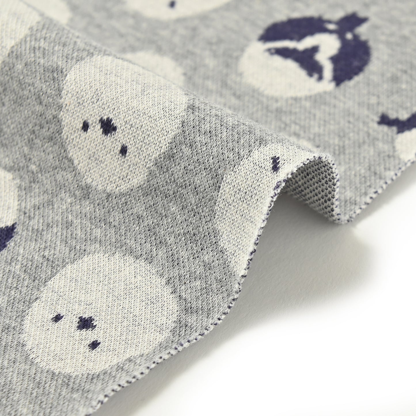 Knit Jacquard Bird YGA-56030-1