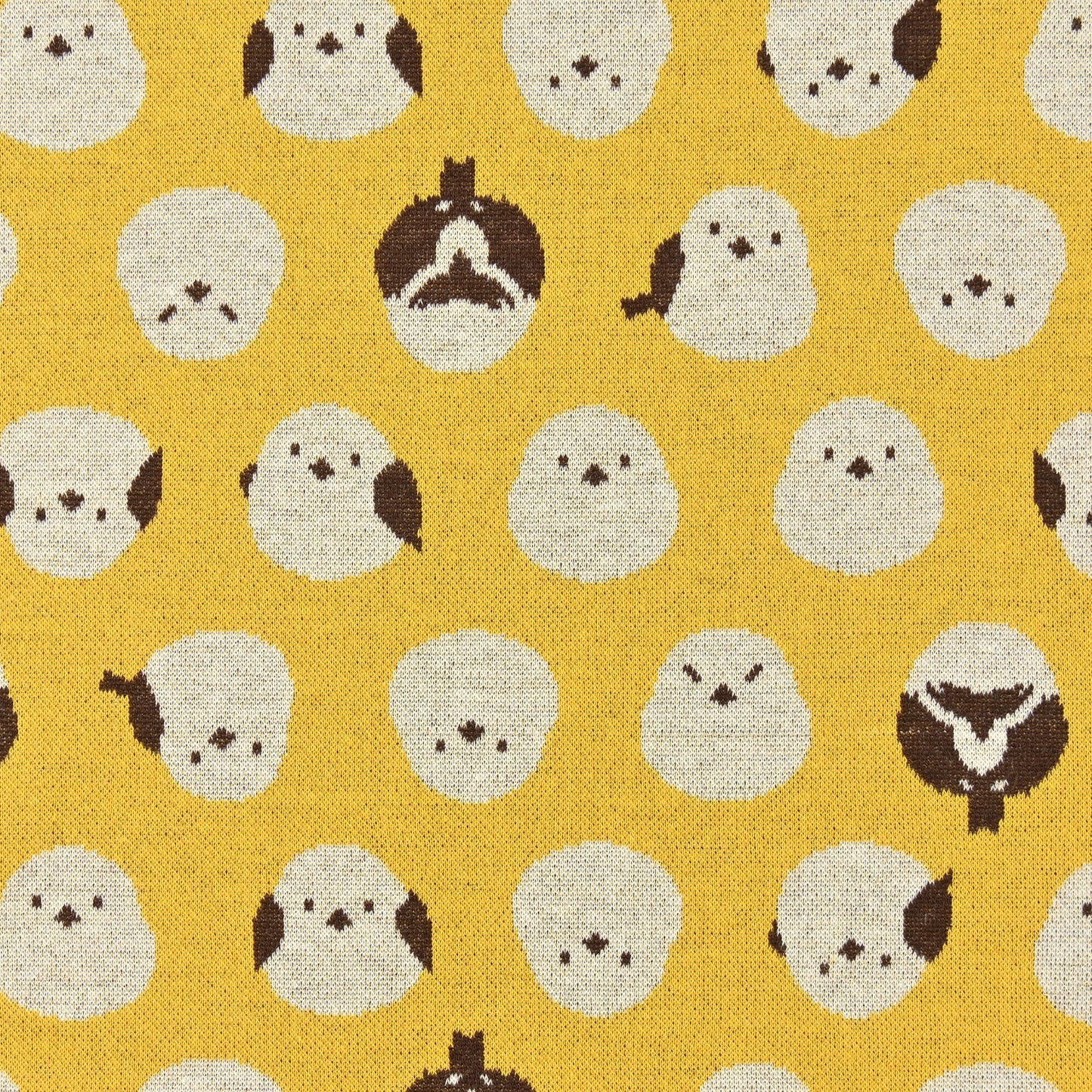 Knit Jacquard Bird YGA-56030-1
