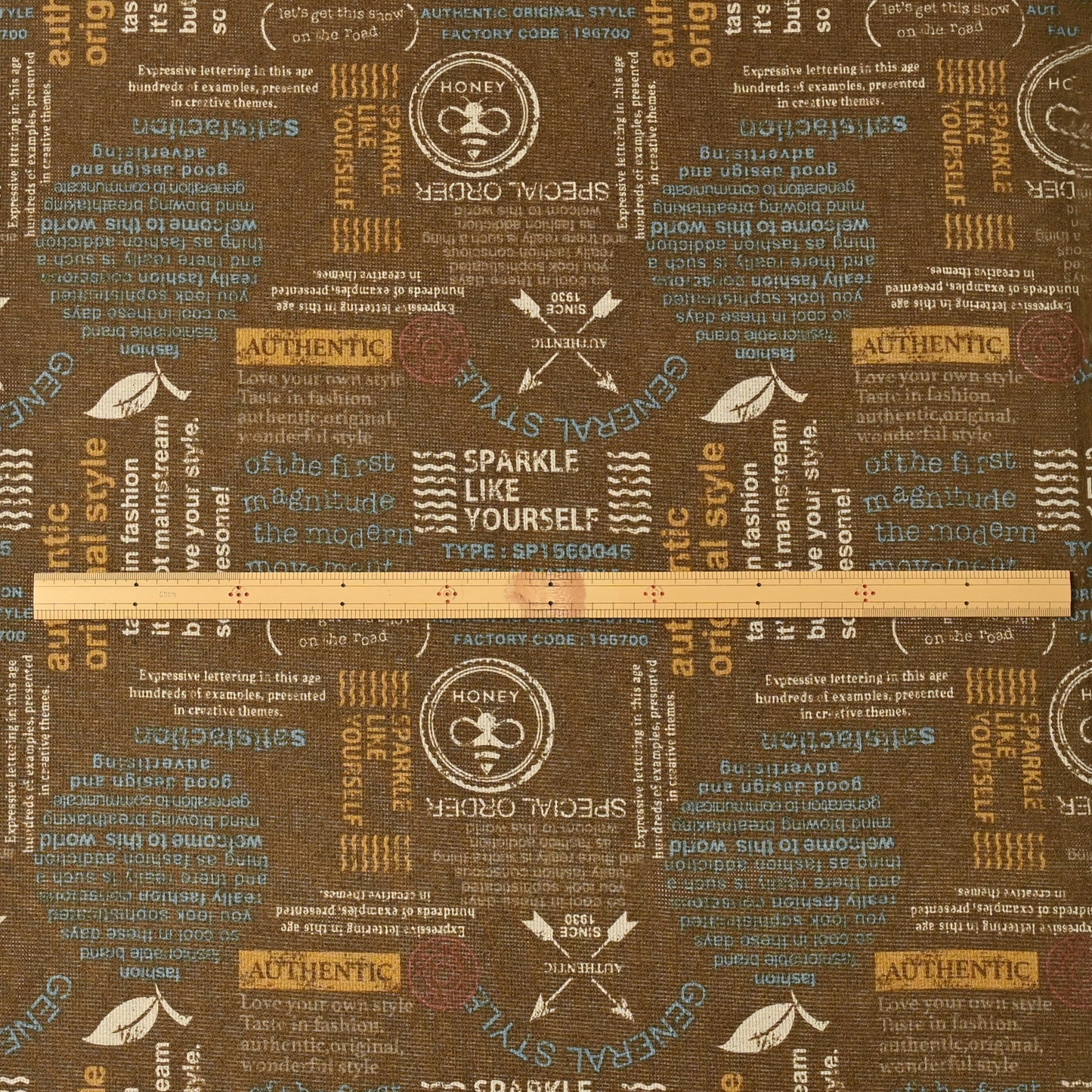 Vintage Logo Panama Cloth YQA-11040-1