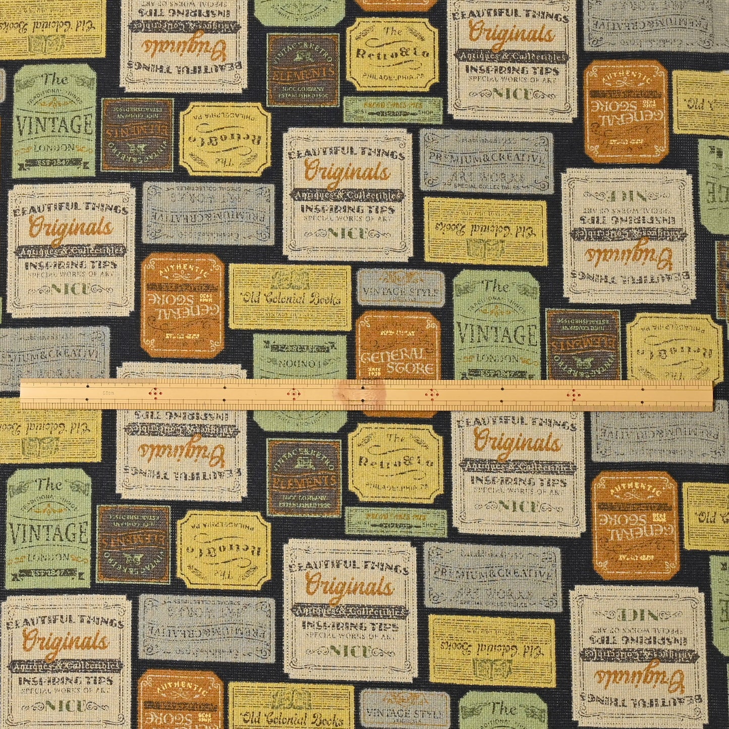 Vintage Logo Panama Cloth YQA-11040-2