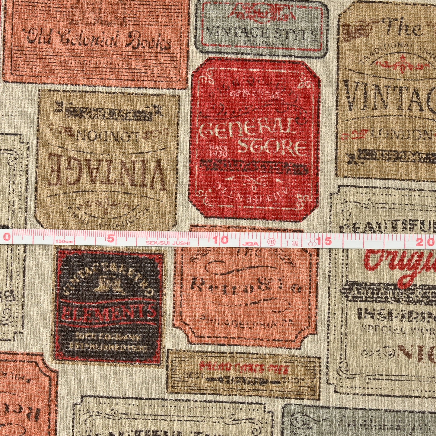 Vintage Logo Panama Cloth YQA-11040-2