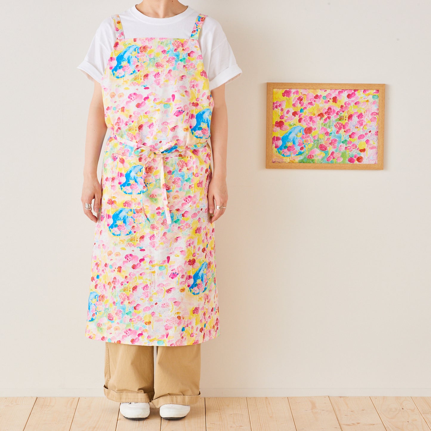Paper Message “Cherry Blossom Forest EMuslin, Sheeting