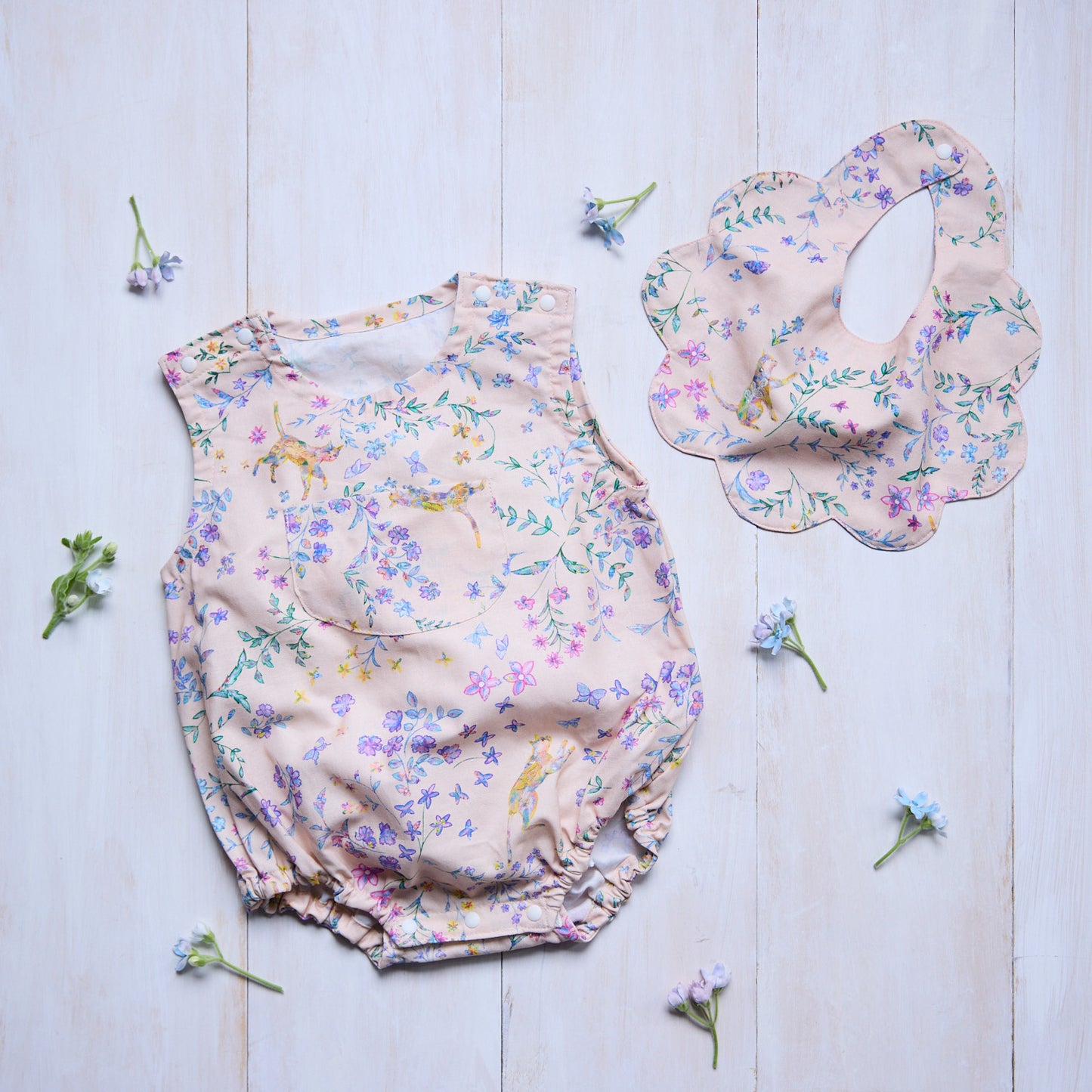 [Preorder] by mumea Butterfly Dream Cotton Sheeting EGX-9800-3