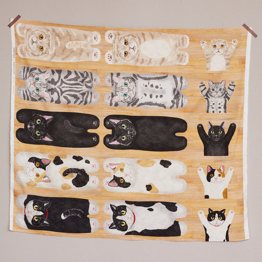 Home Deco Cat Friends Wood Sheeting YGA-69050-1