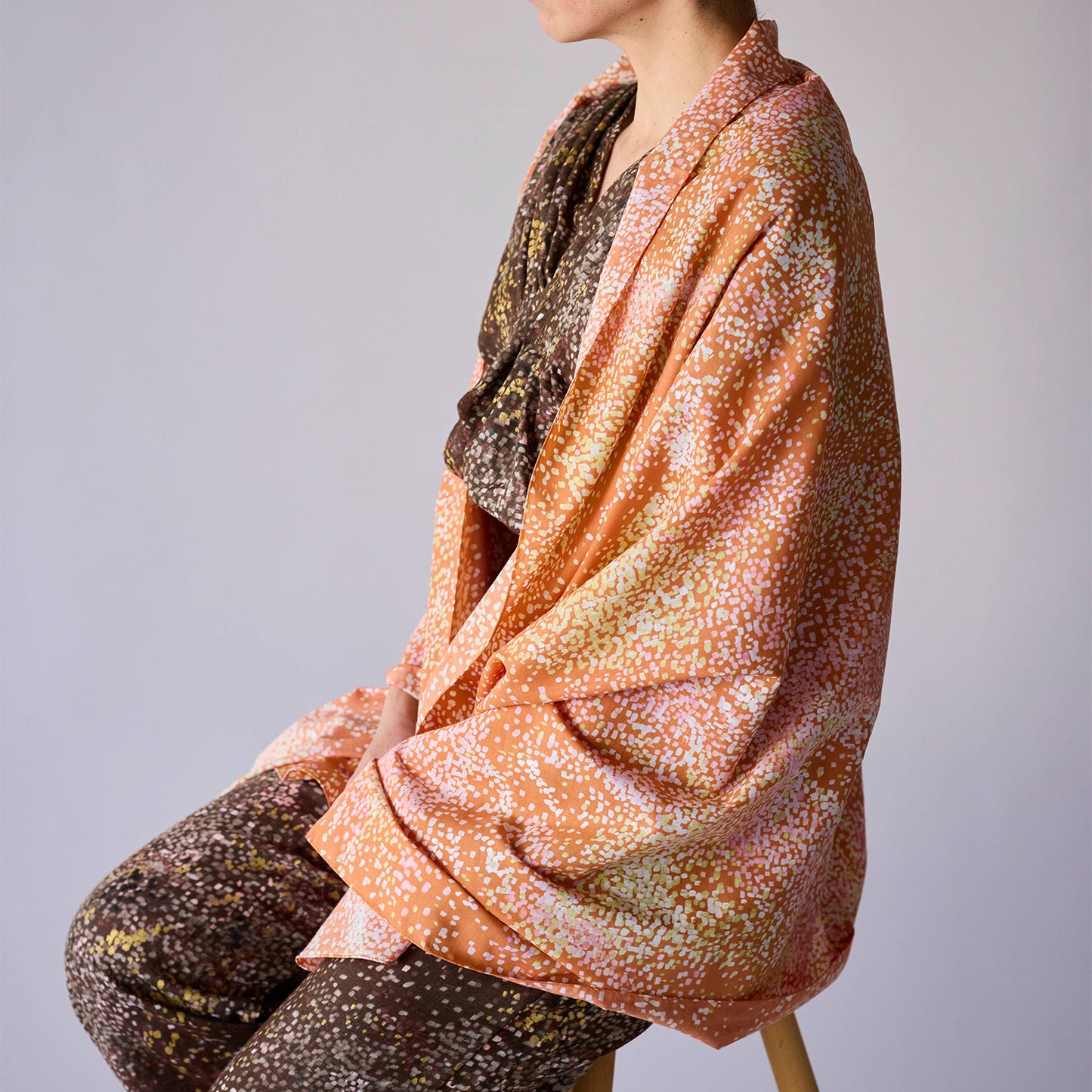 [Product] SUMAU nani IRO Cotton Silk Large Stole