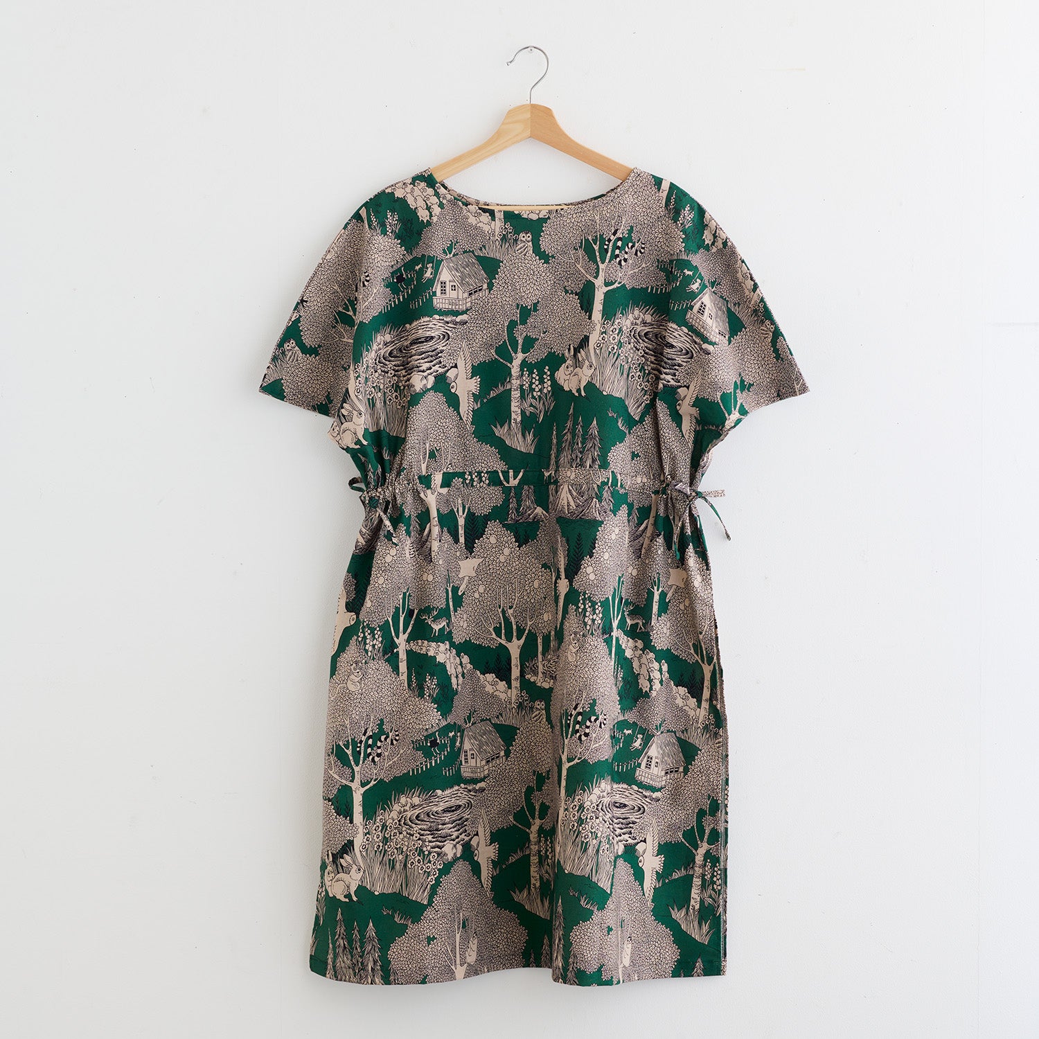 Preorder] Marble SUD Forest Dot Cotton Linen Sheeting EGX-8502-3