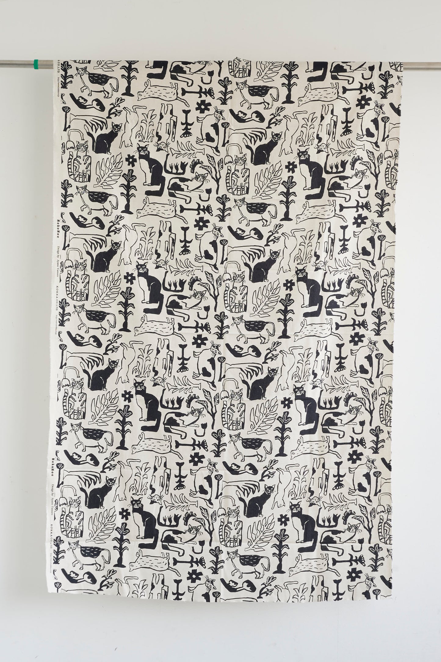 [Preorder] Neko Noe Botanical Cats Cotton Linen Canvas EYX-1820-1
